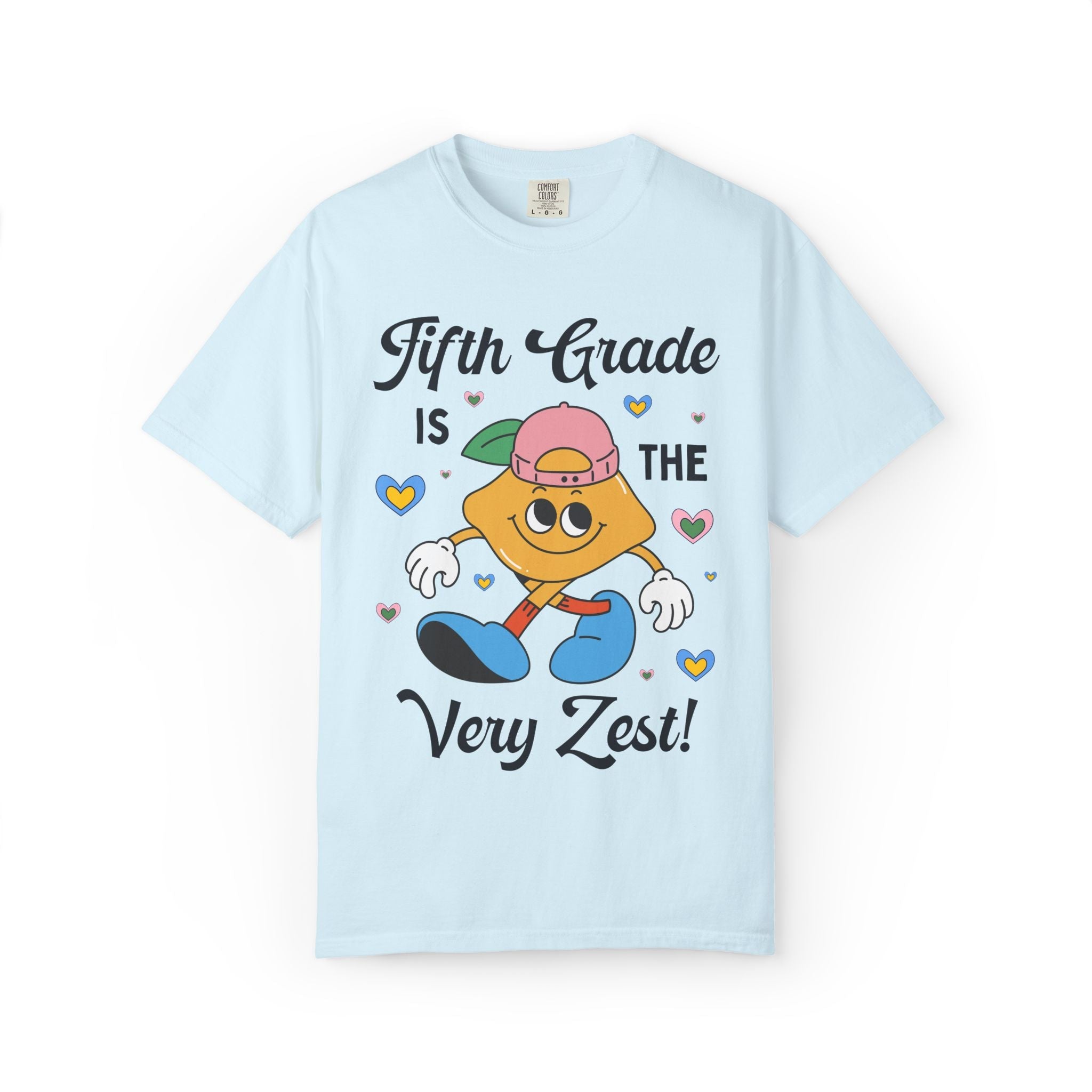Fifth Grade is The Very Zest: Matching Teacher T-Shirt for Meet the Teacher Night or Back to School - Opal and June