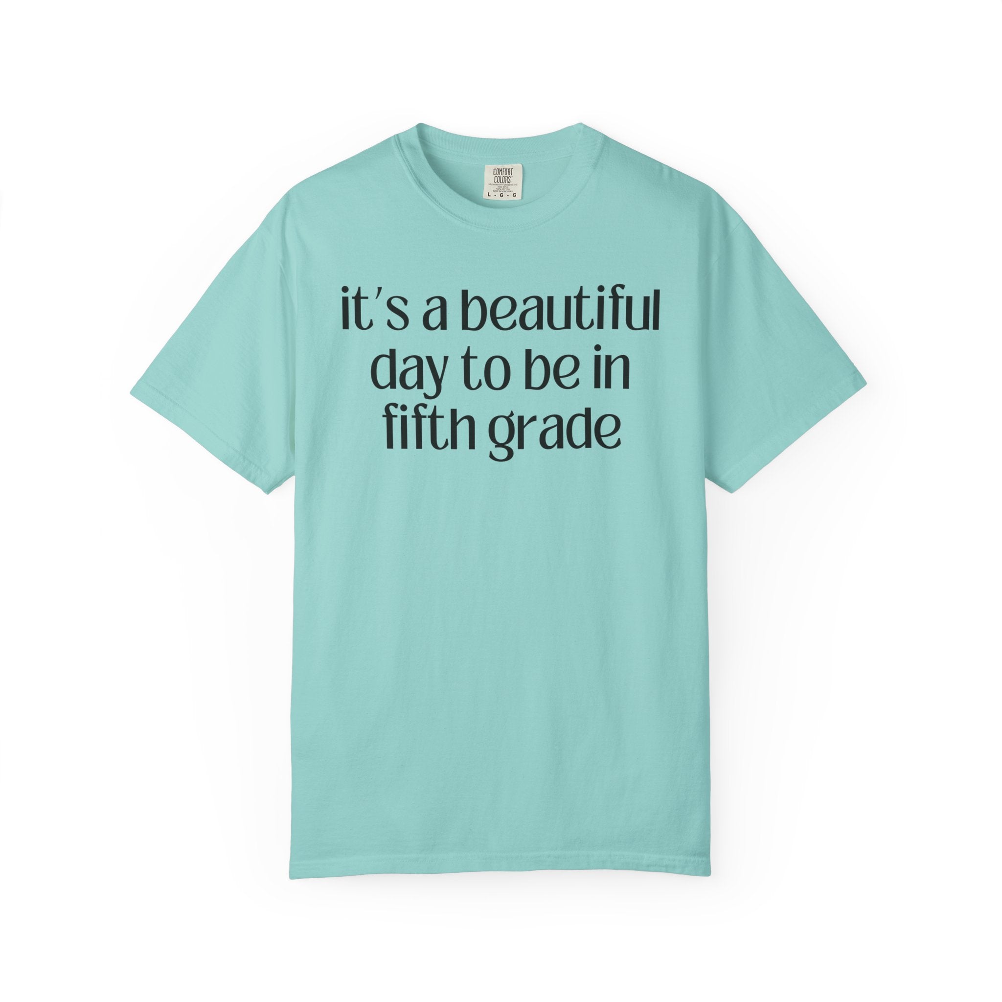 Fifth Grade Teacher Tee Shirt for Back to School, Cute Matching Teacher T-Shirt for First Day of School, Elementary School New Teacher Gift - Opal and June