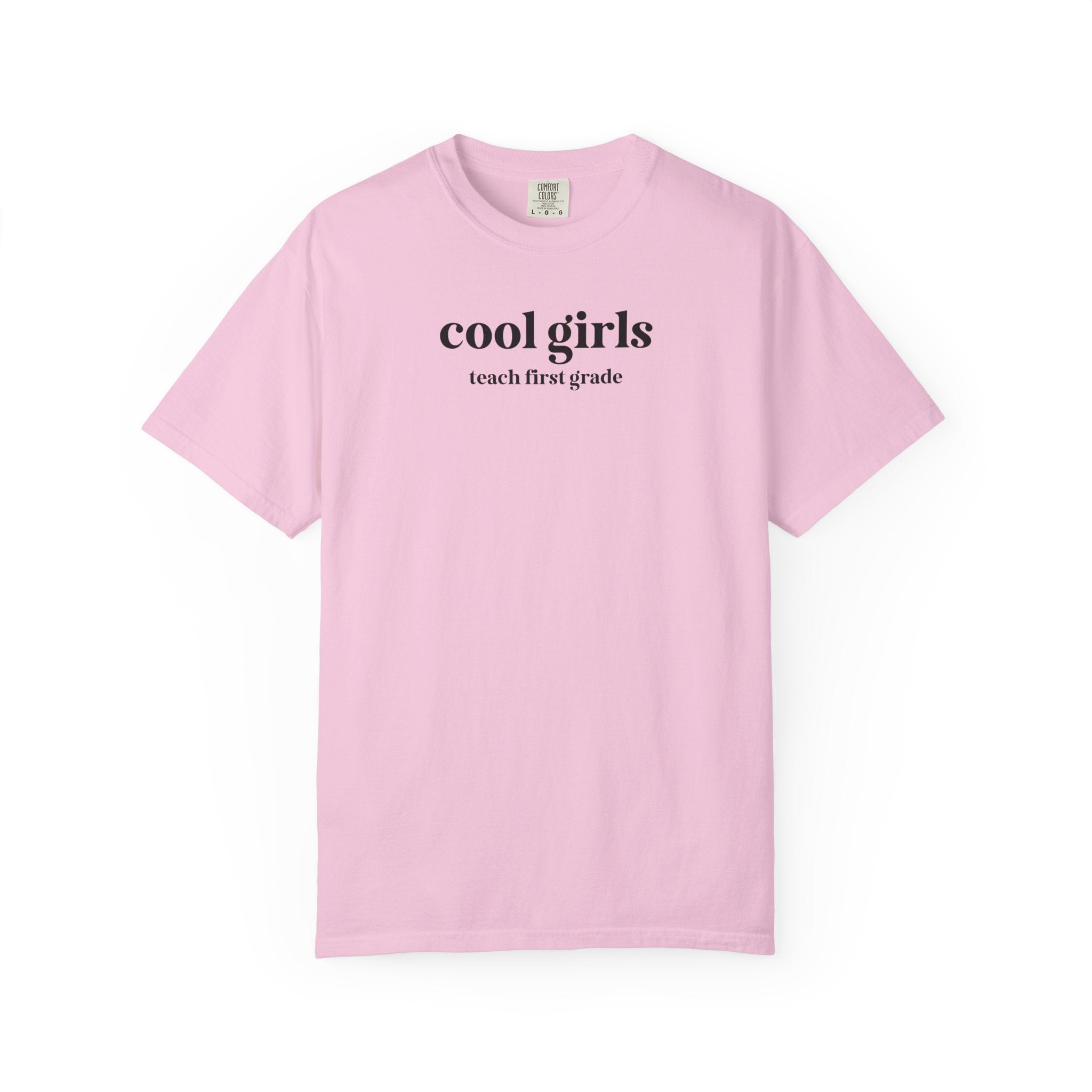 First Grade Teacher Tee Shirt, New Teaching Job Congratulations Gift, Funny Saying First Grade Crew or Squad Tee, Early Childhood Education - Opal and June