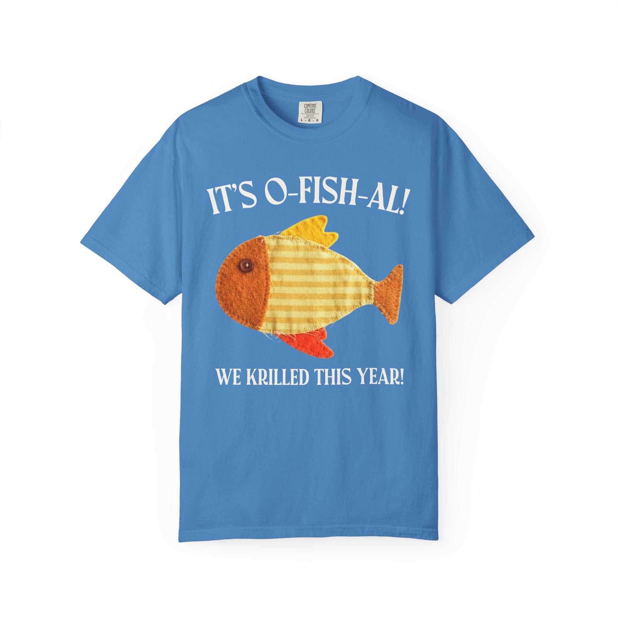 Fish Last Day of School Tee Shirt with Silly Summer Puns - Opal and June