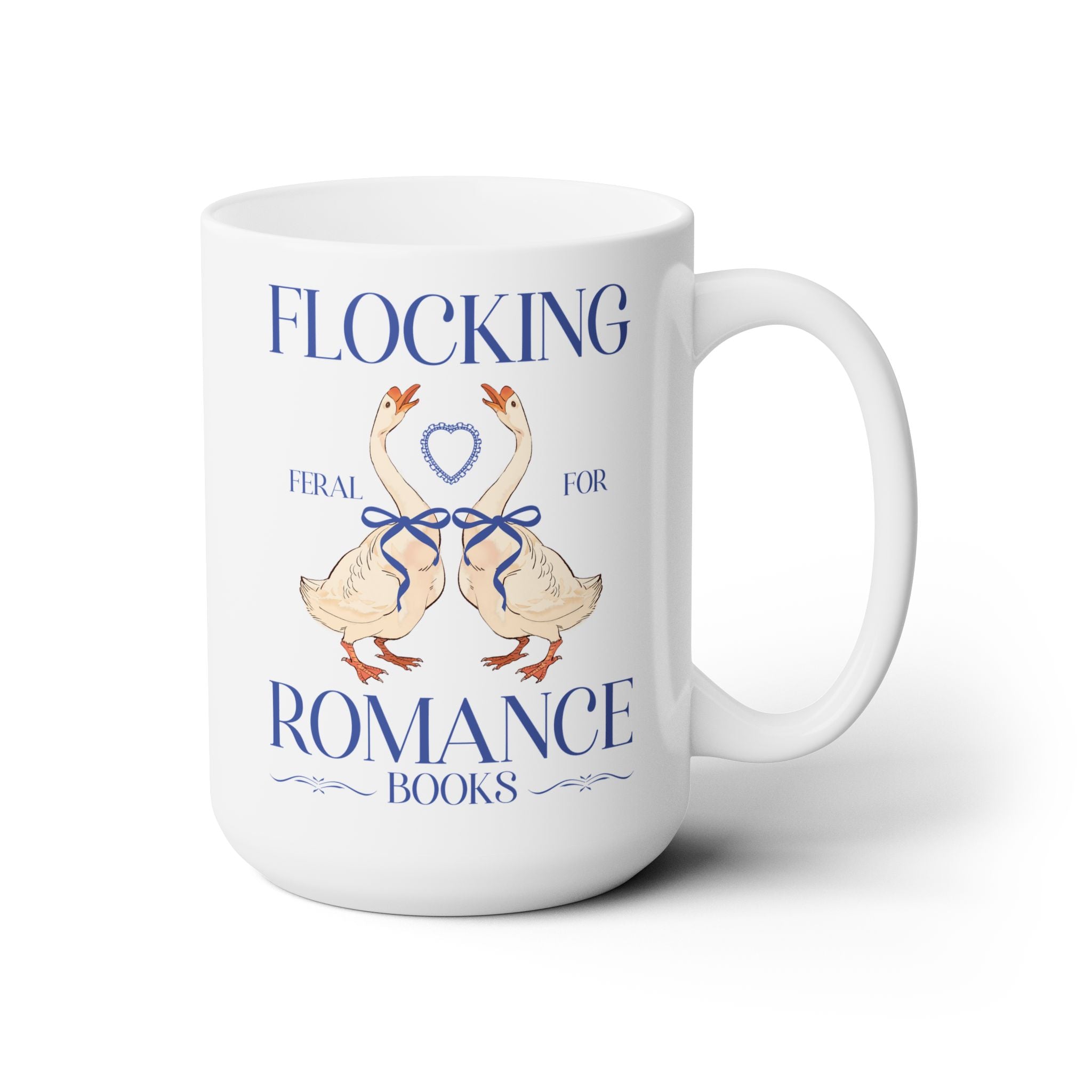 Flocking Feral for Romance Books Coffee Mug - Opal and June