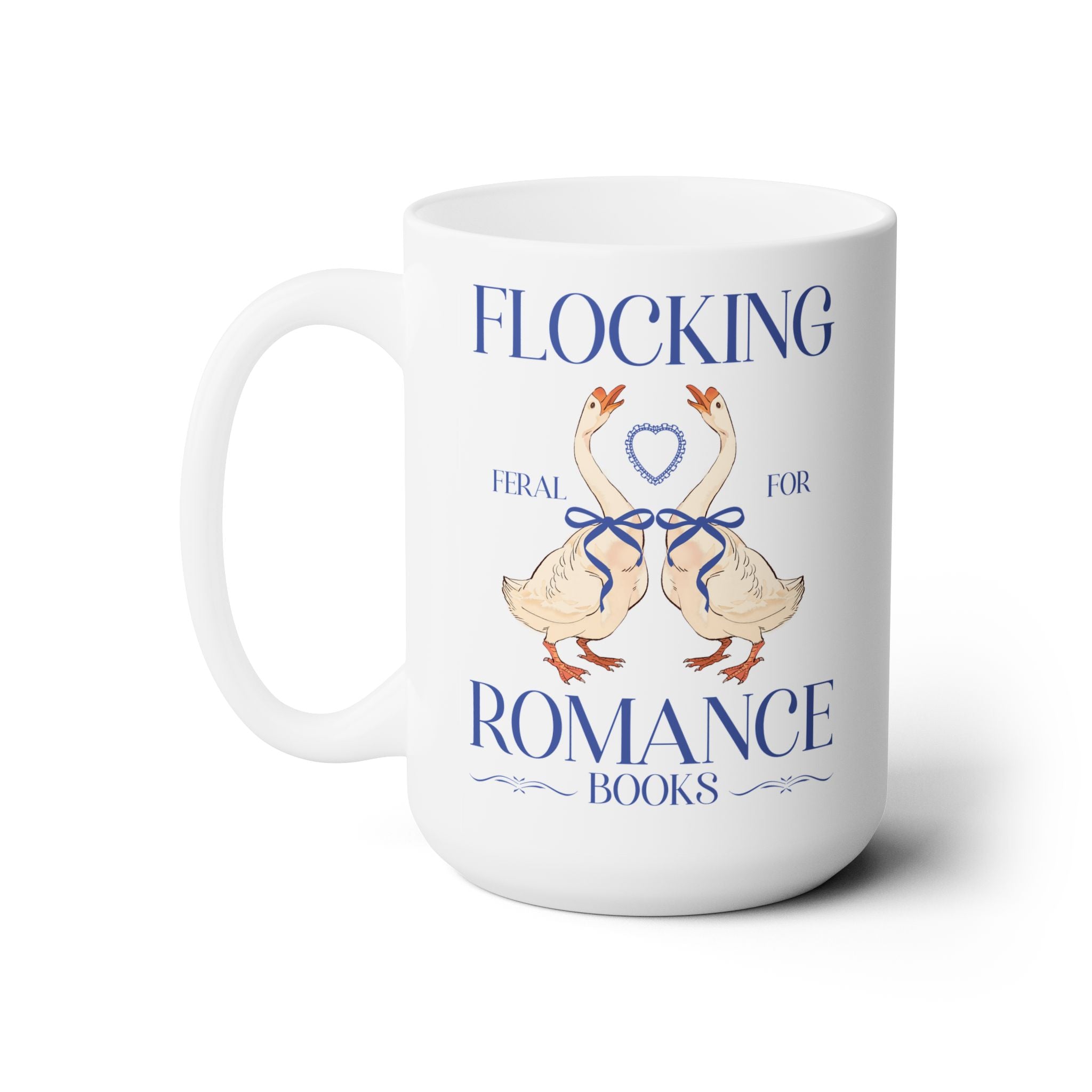 Flocking Feral for Romance Books Coffee Mug - Opal and June