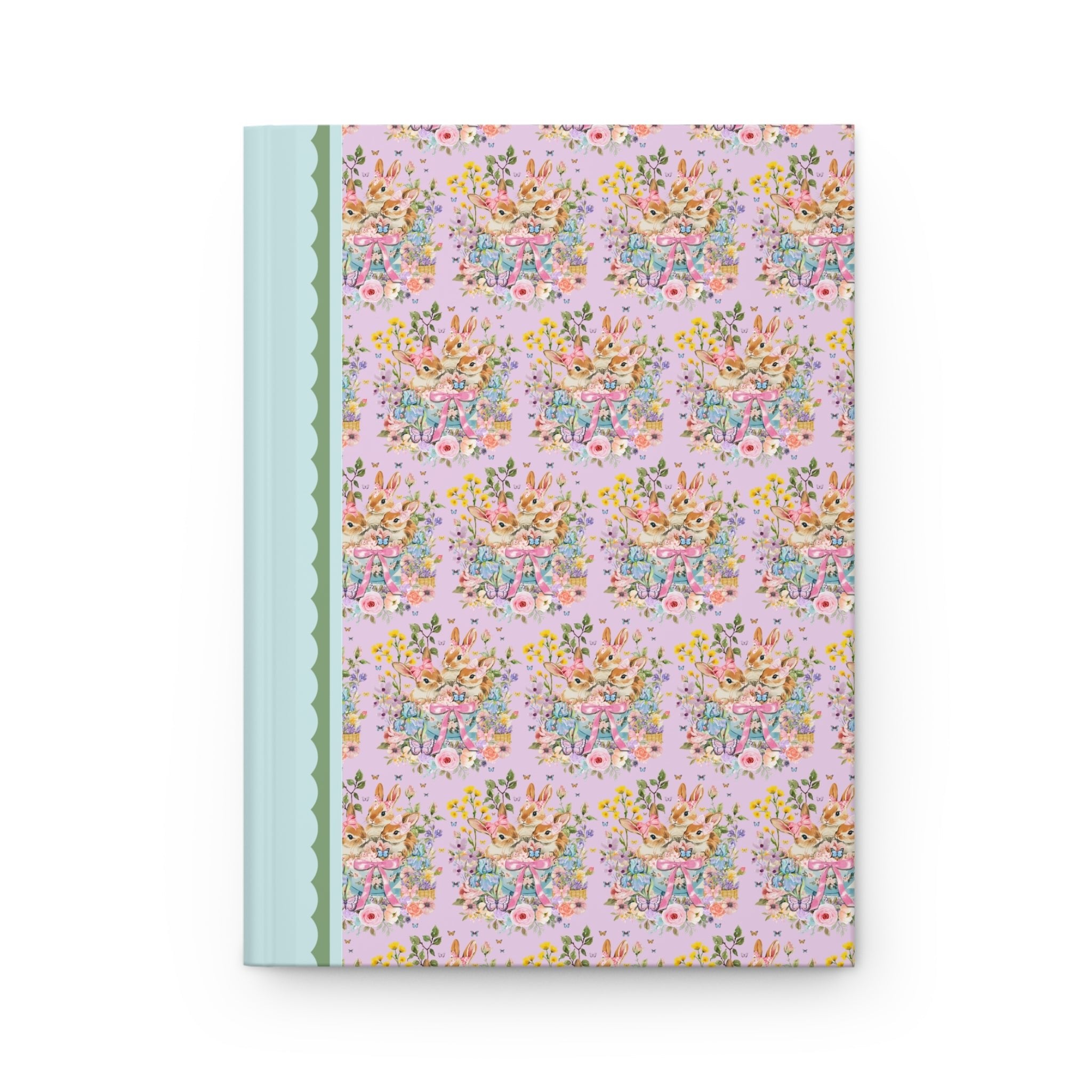 Floral Bunny Notebook - Opal and June