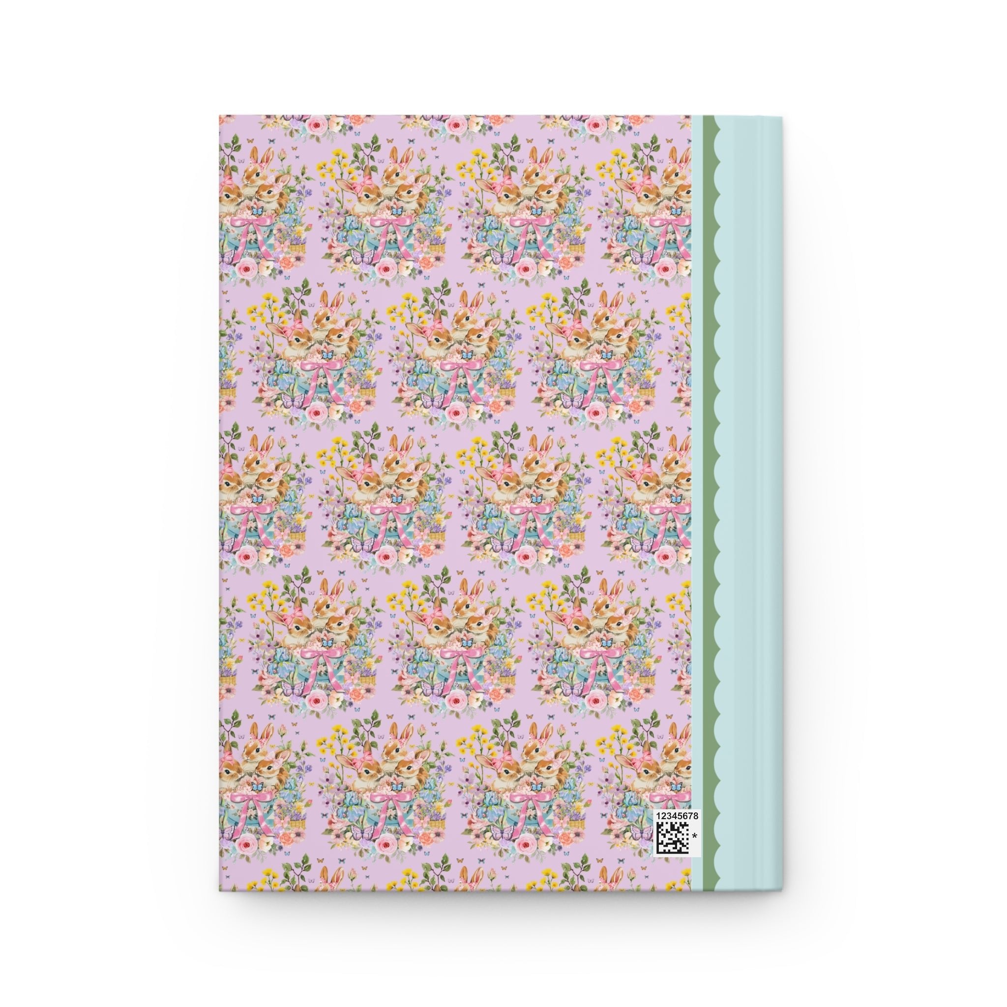 Floral Bunny Notebook - Opal and June