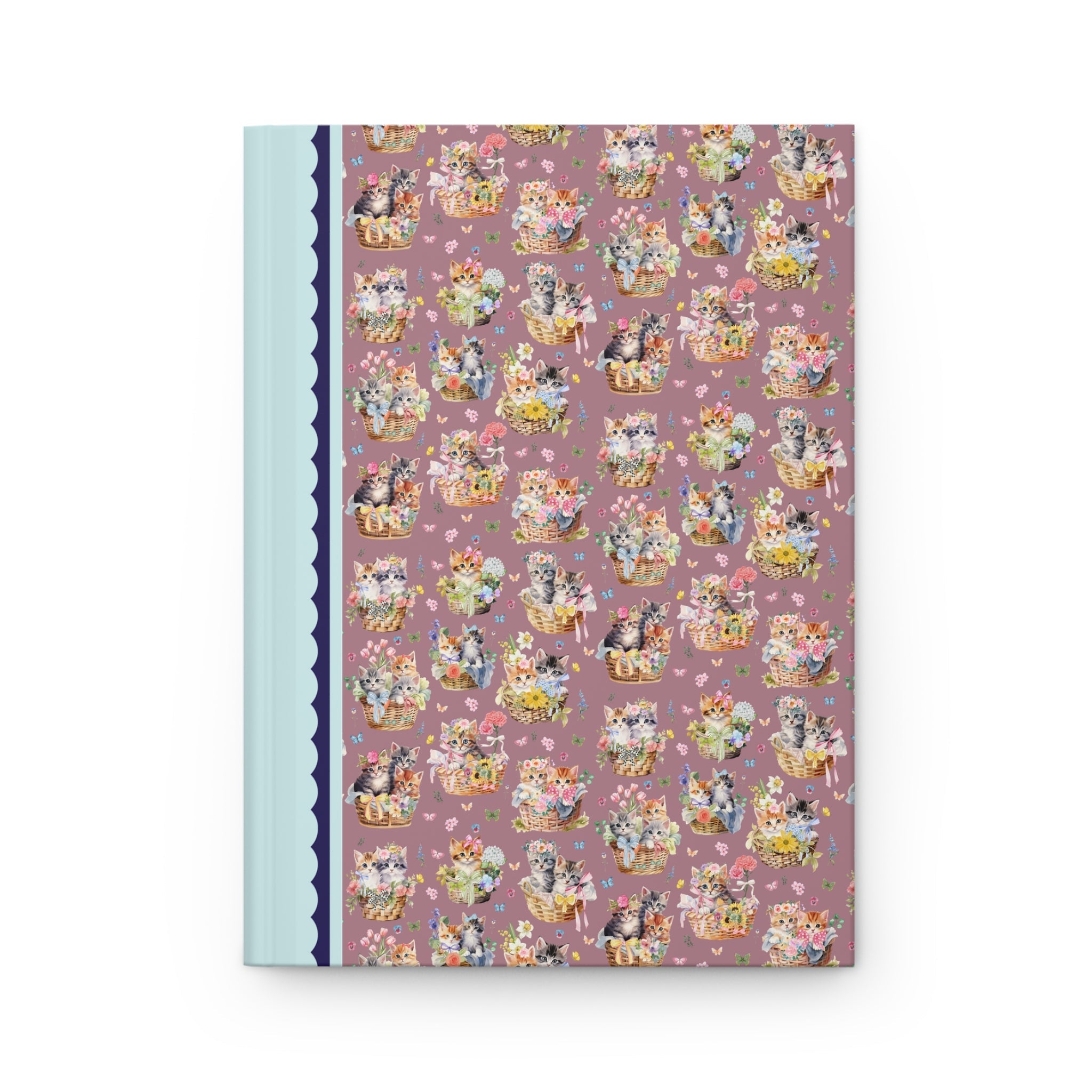Floral Cat Lover Journal - Opal and June