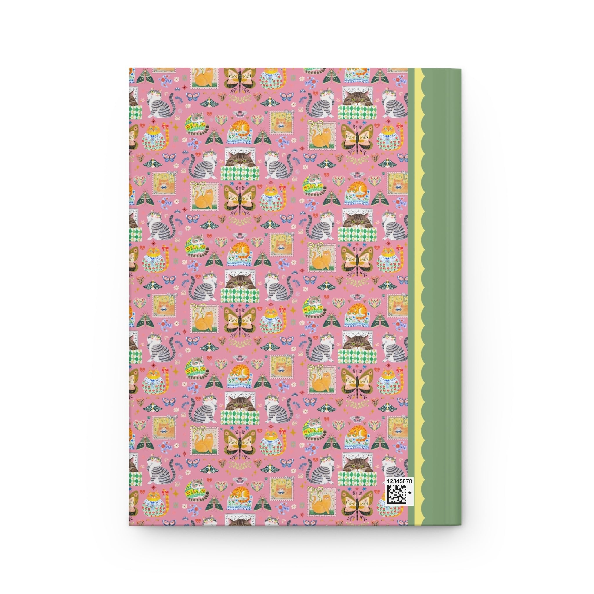 Floral Cat Notebook - Opal and June