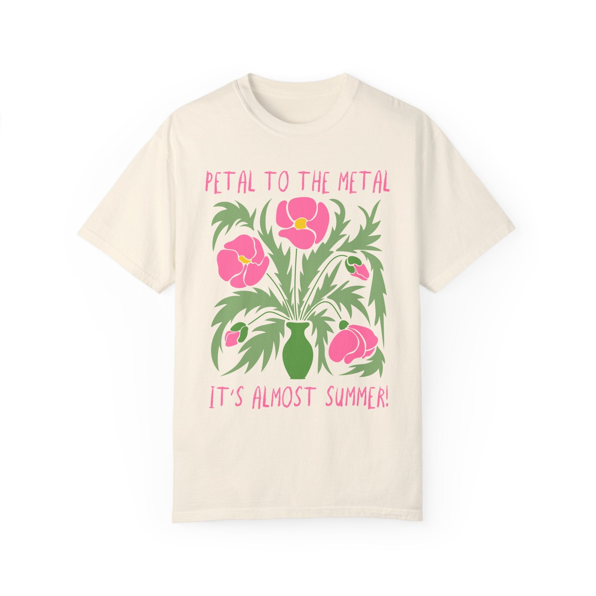 Floral Last Day of School Tee Shirt with Funny Saying, Last Week of School Almost Summer T-Shirt with Flowers, School Counselor or Librarian - Opal and June