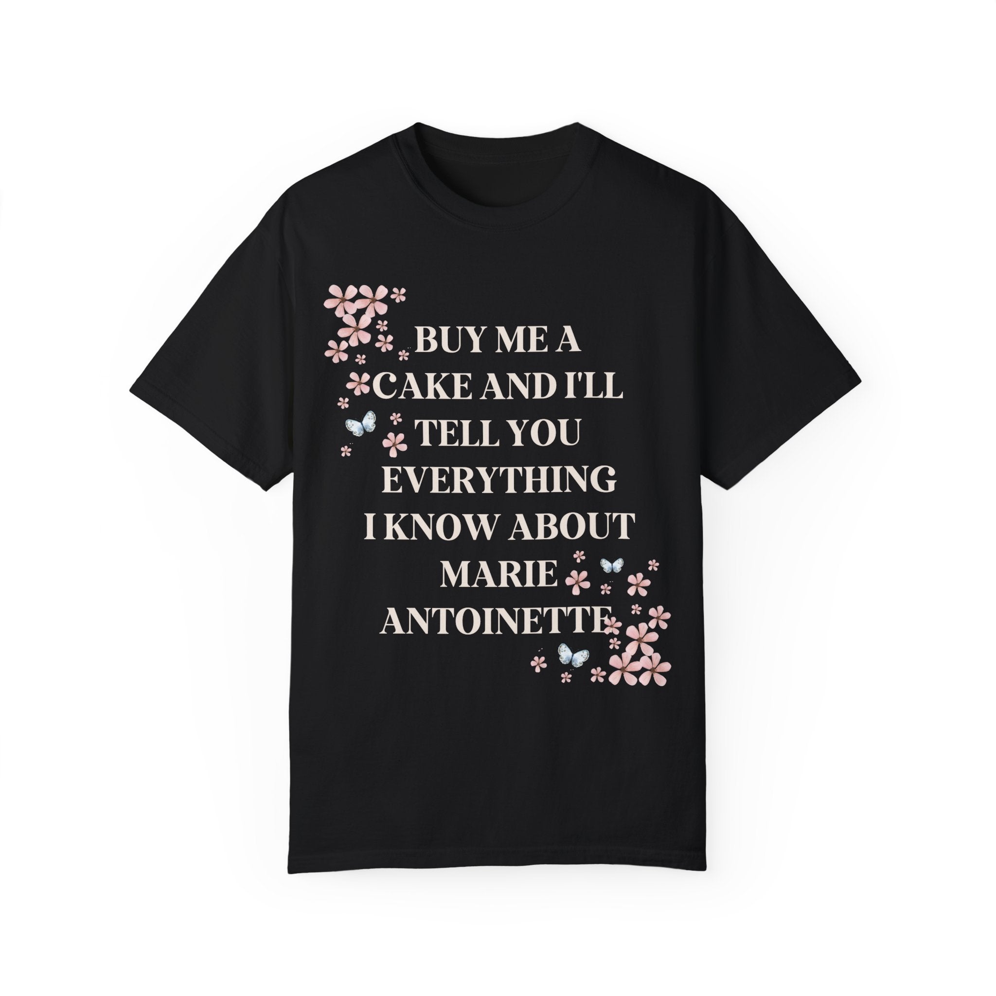 Floral Marie Antoinette History Merch - Opal and June