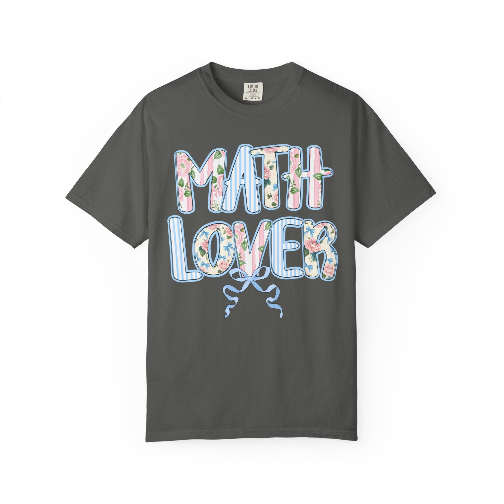 Floral Math Teacher Tee - Opal and June