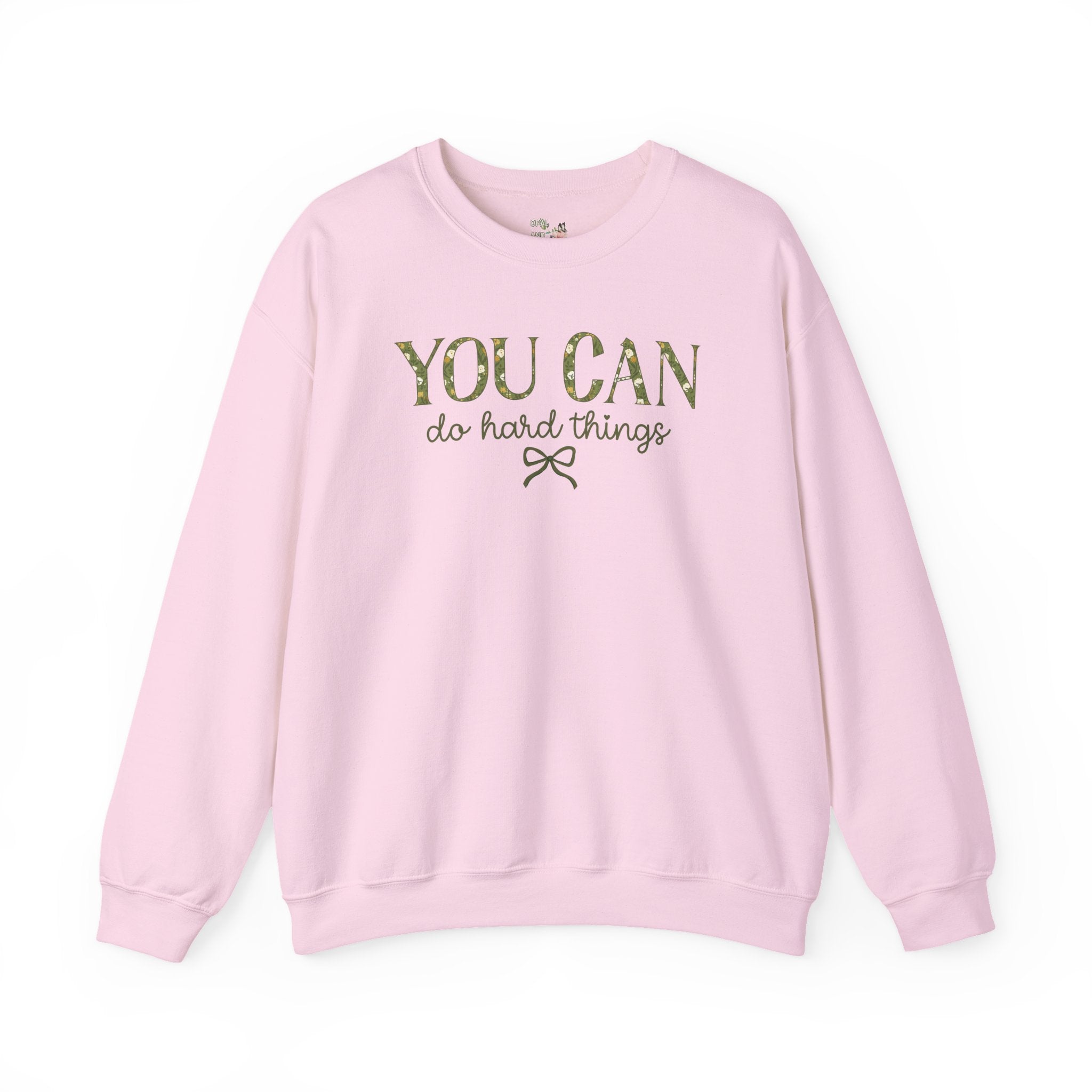 Floral Testing Day Sweatshirt for Third Grade Teacher, You Can Do Hard Things Teacher Crewneck for First Grade Crew or Second Grade Team - Opal and June