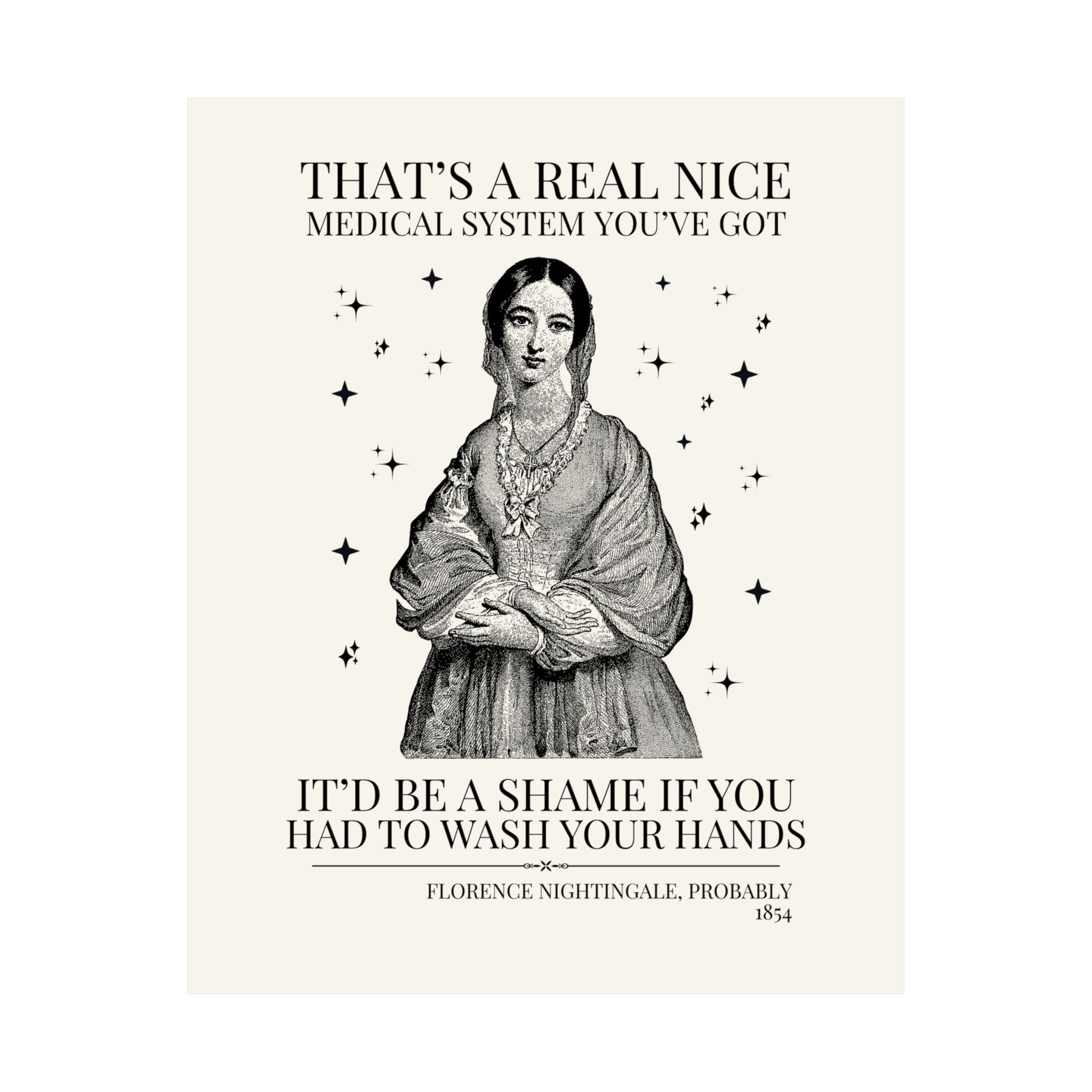 Florence Nightingale: Wash Your Hands - Opal and June
