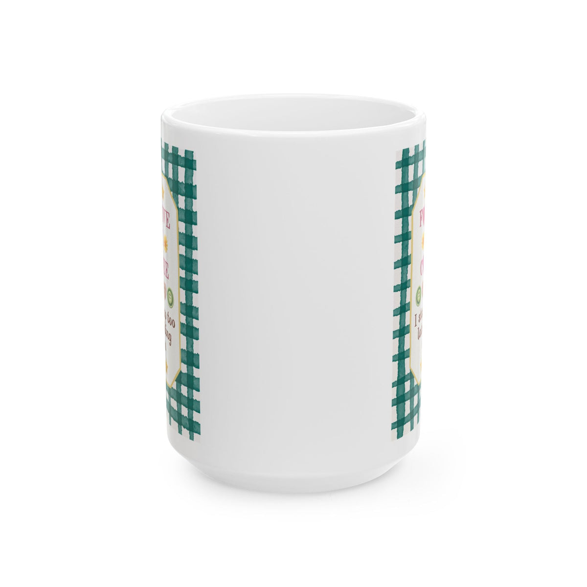 Forgive Me Coffee, I Stayed Up Too Late Reading Again Mug for Romance Book Lover, 15 Oz Coffee Mug for Coffee Lover - Opal and June