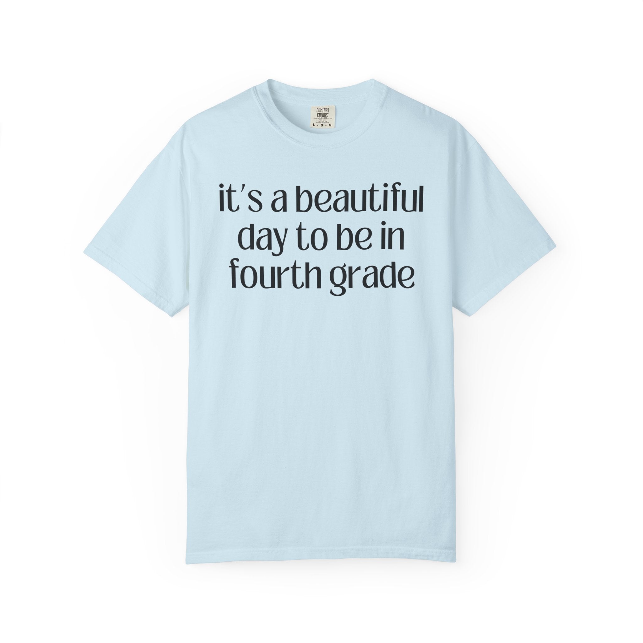 Fourth Grade Teacher Tee Shirt for Back to School, Cute Matching Teacher T-Shirt for First Day of School, Elementary School New Teacher Gift - Opal and June