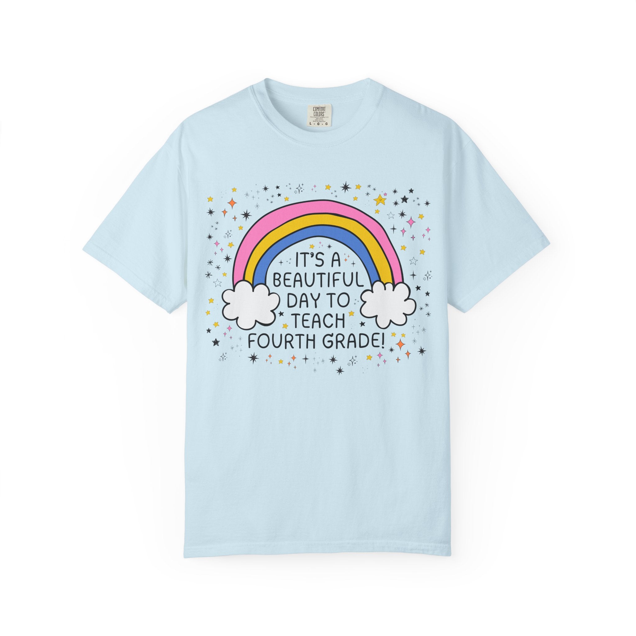 Fourth Grade Teacher Tee Shirt, Fourth Grade Crew, Cute Early Childhood Education Major Gift for New Teaching Job, Matching 4th Grade Squad - Opal and June