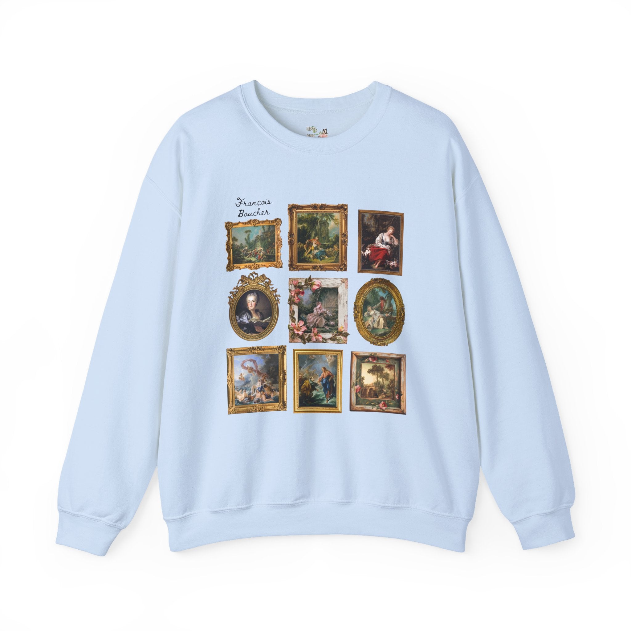François Boucher Rococo Art History Sweatshirt, Famous 18th Century Paintings, French History, Humanities Major Graduation Gift, Art Teacher - Opal and June