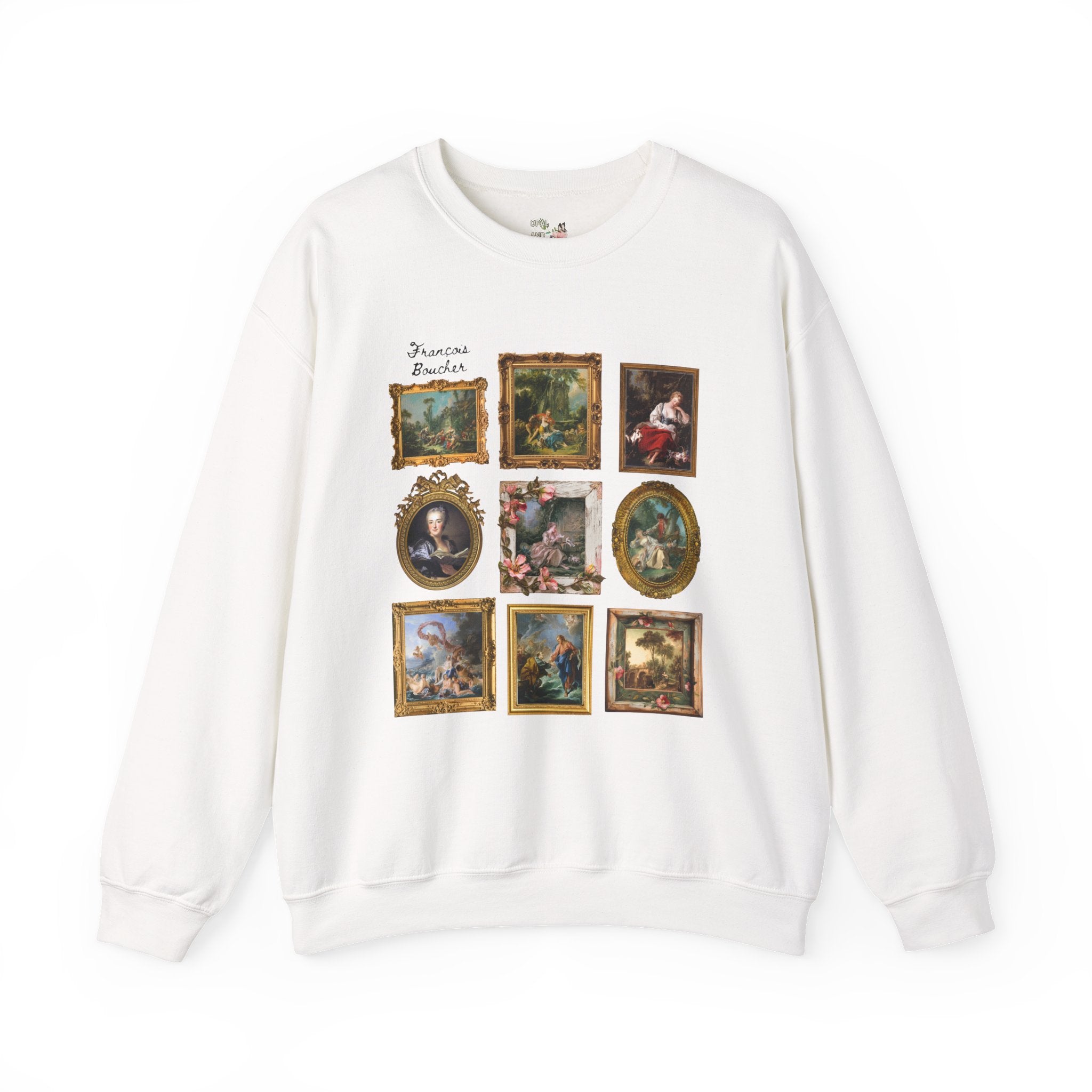 François Boucher Rococo Art History Sweatshirt, Famous 18th Century Paintings, French History, Humanities Major Graduation Gift, Art Teacher - Opal and June