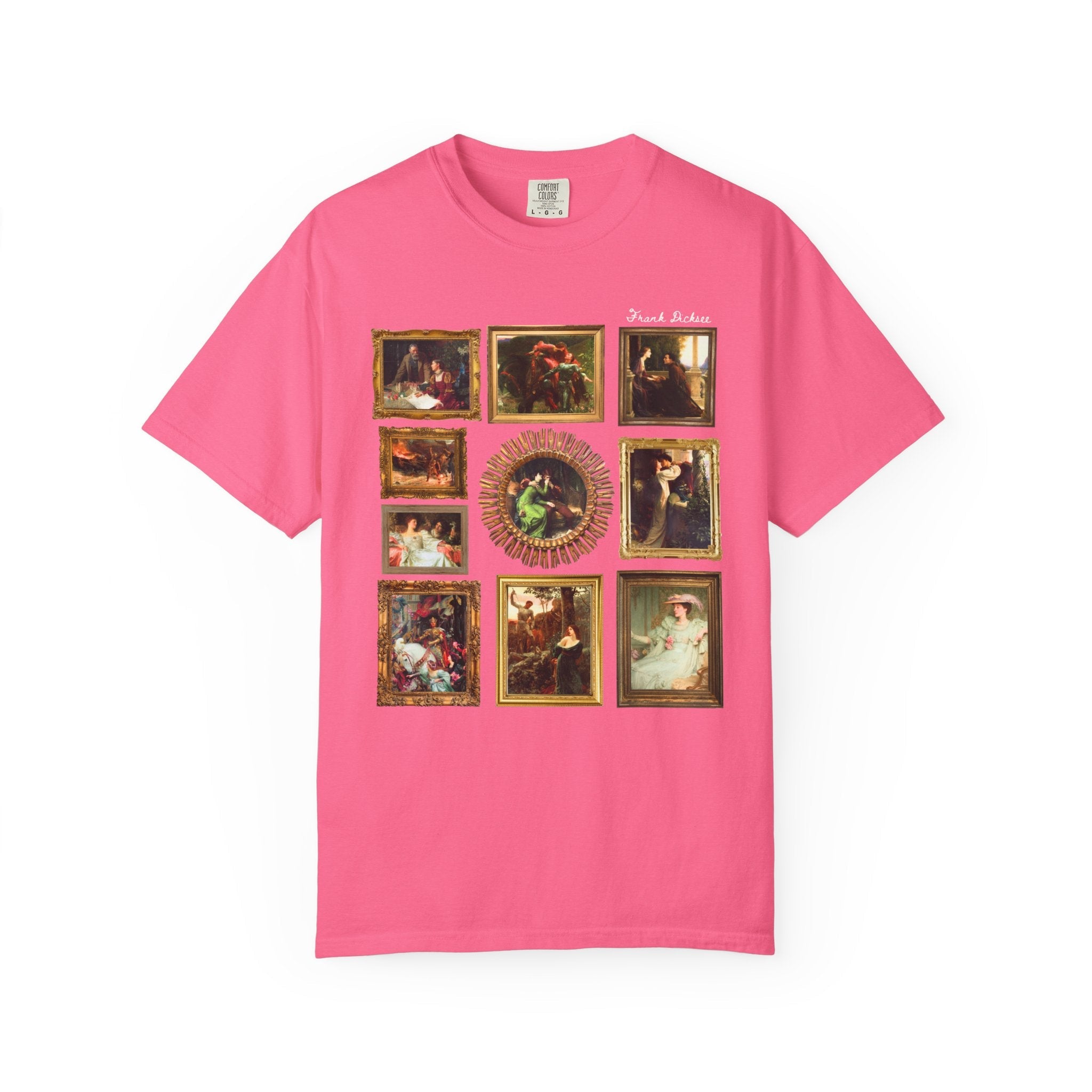 Frank Dicksee Famous Paintings T-Shirt - Opal and June