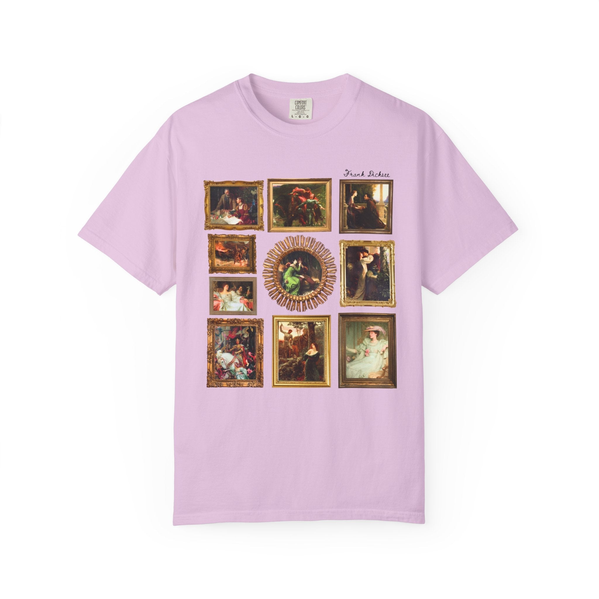Frank Dicksee Famous Paintings T-Shirt - Opal and June