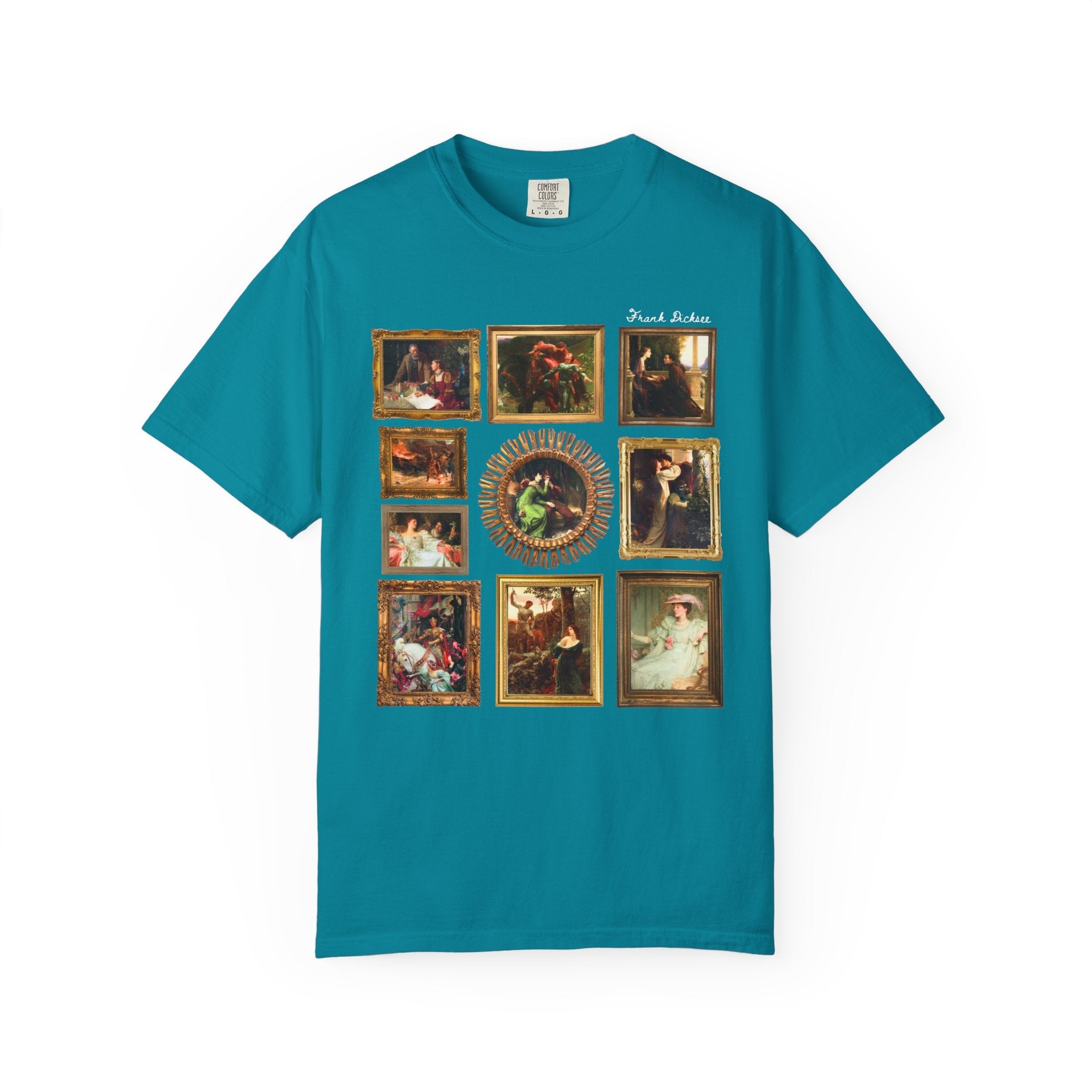 Frank Dicksee Famous Paintings T-Shirt - Opal and June