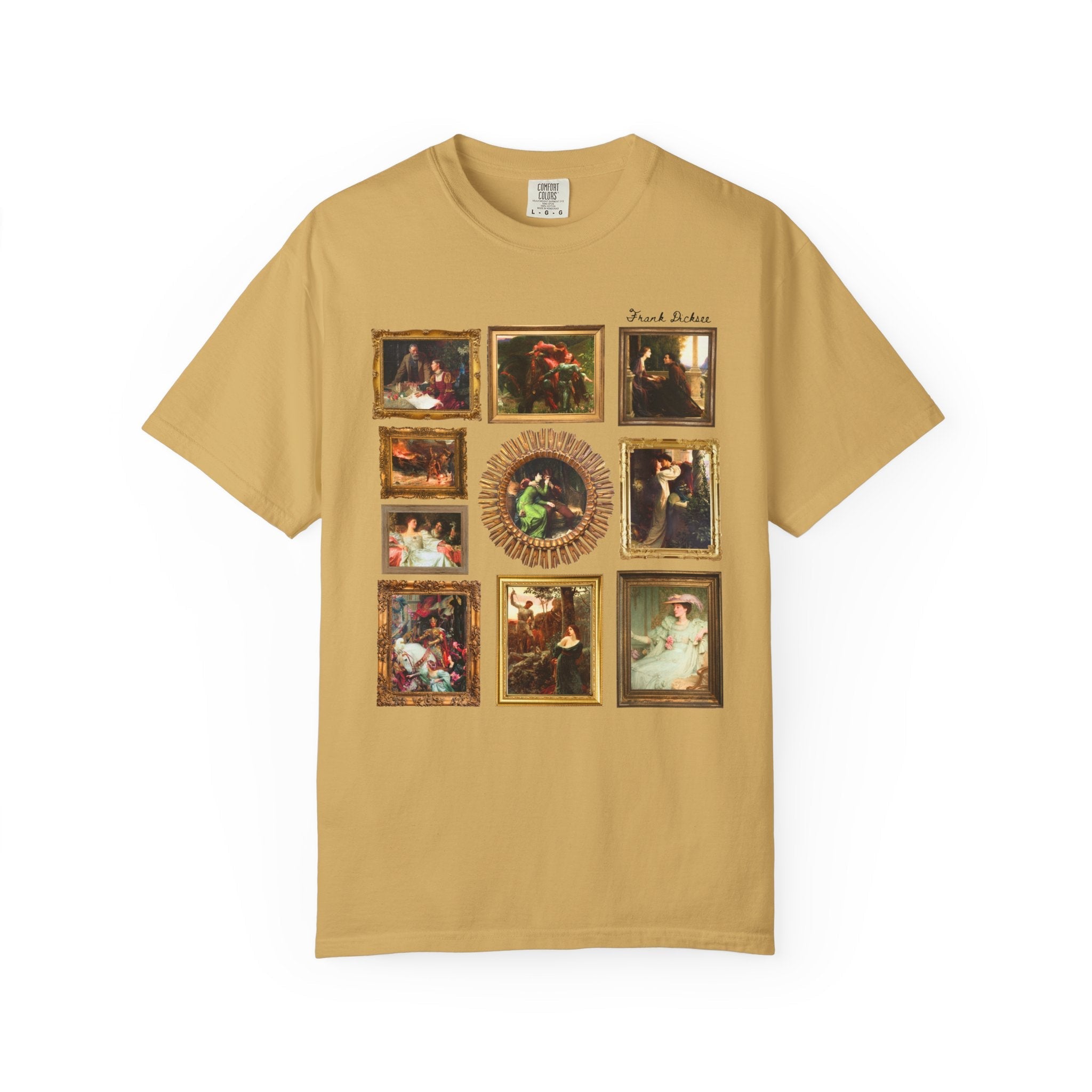 Frank Dicksee Famous Paintings T-Shirt - Opal and June