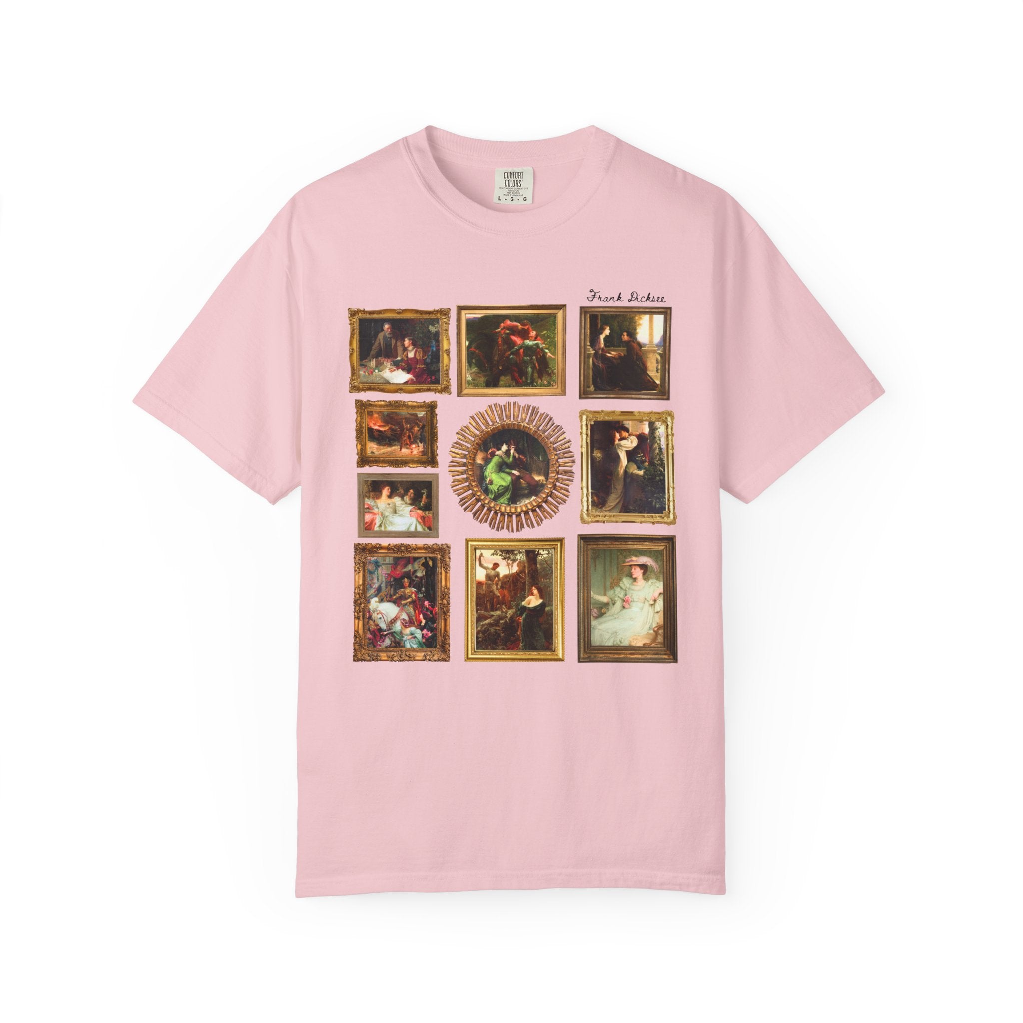 Frank Dicksee Famous Paintings T-Shirt - Opal and June