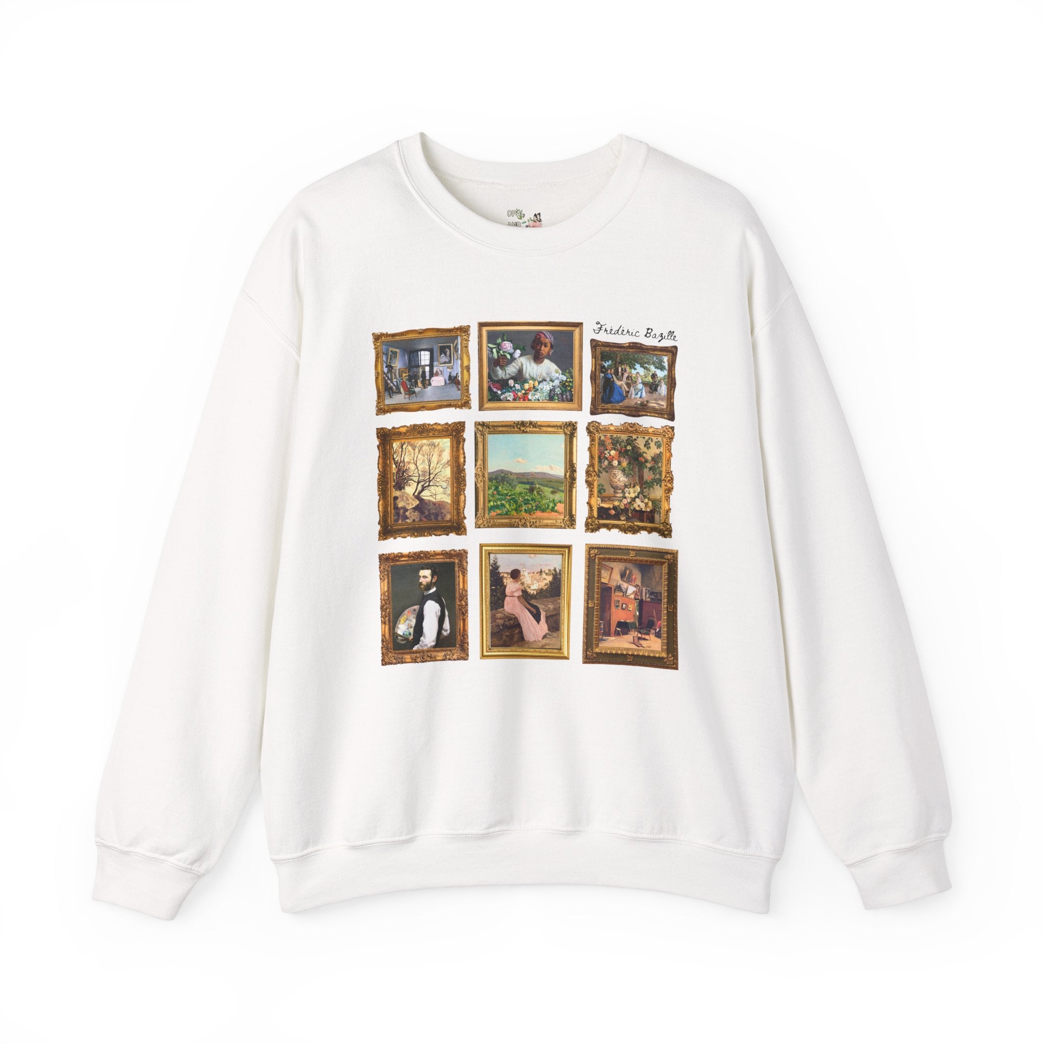 Frédéric Bazille Art History Sweatshirt, Famous Paintings, Classic Art Impressionist Shirt, Humanities Professor, High School Art Teacher - Opal and June