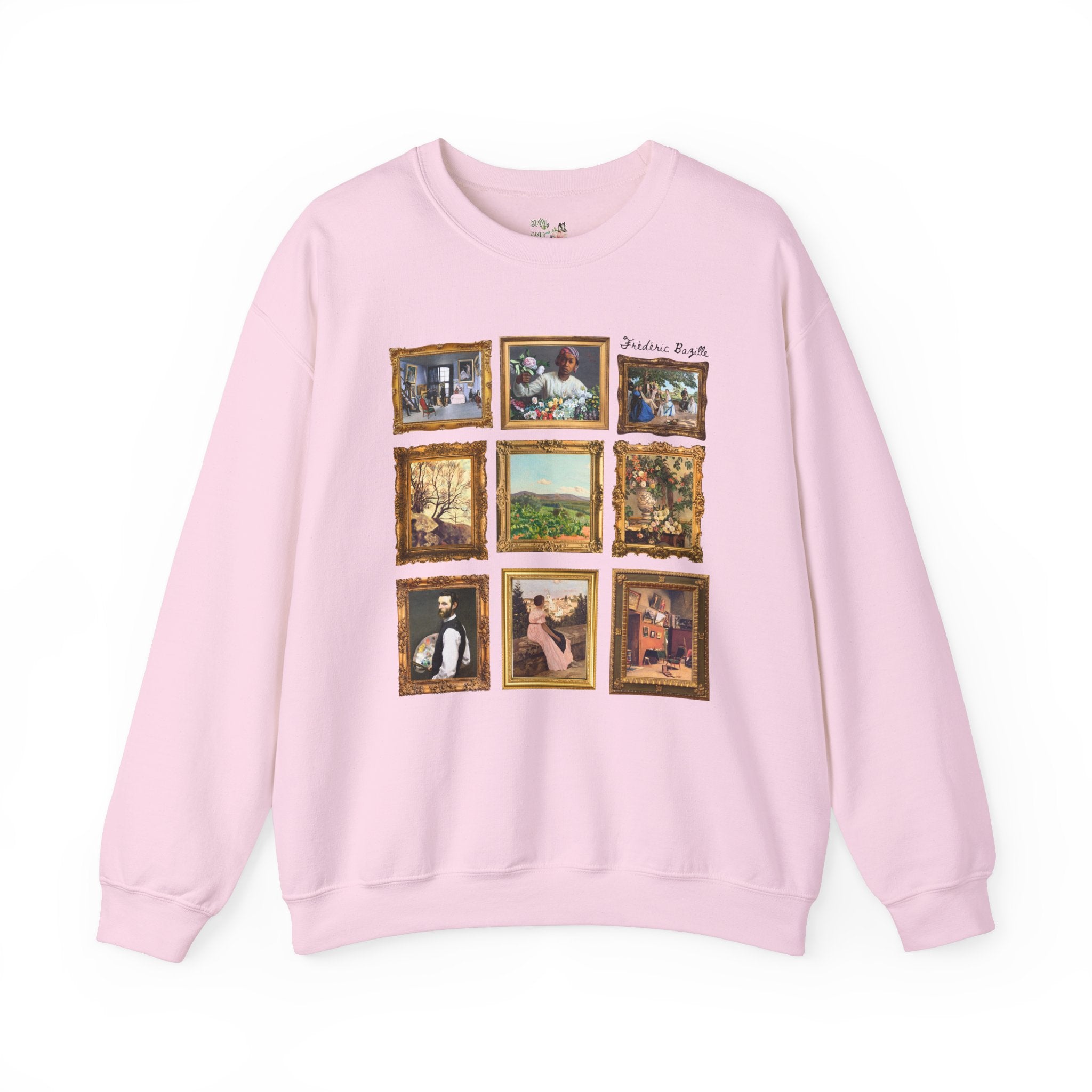Frédéric Bazille Art History Sweatshirt, Famous Paintings, Classic Art Impressionist Shirt, Humanities Professor, High School Art Teacher - Opal and June