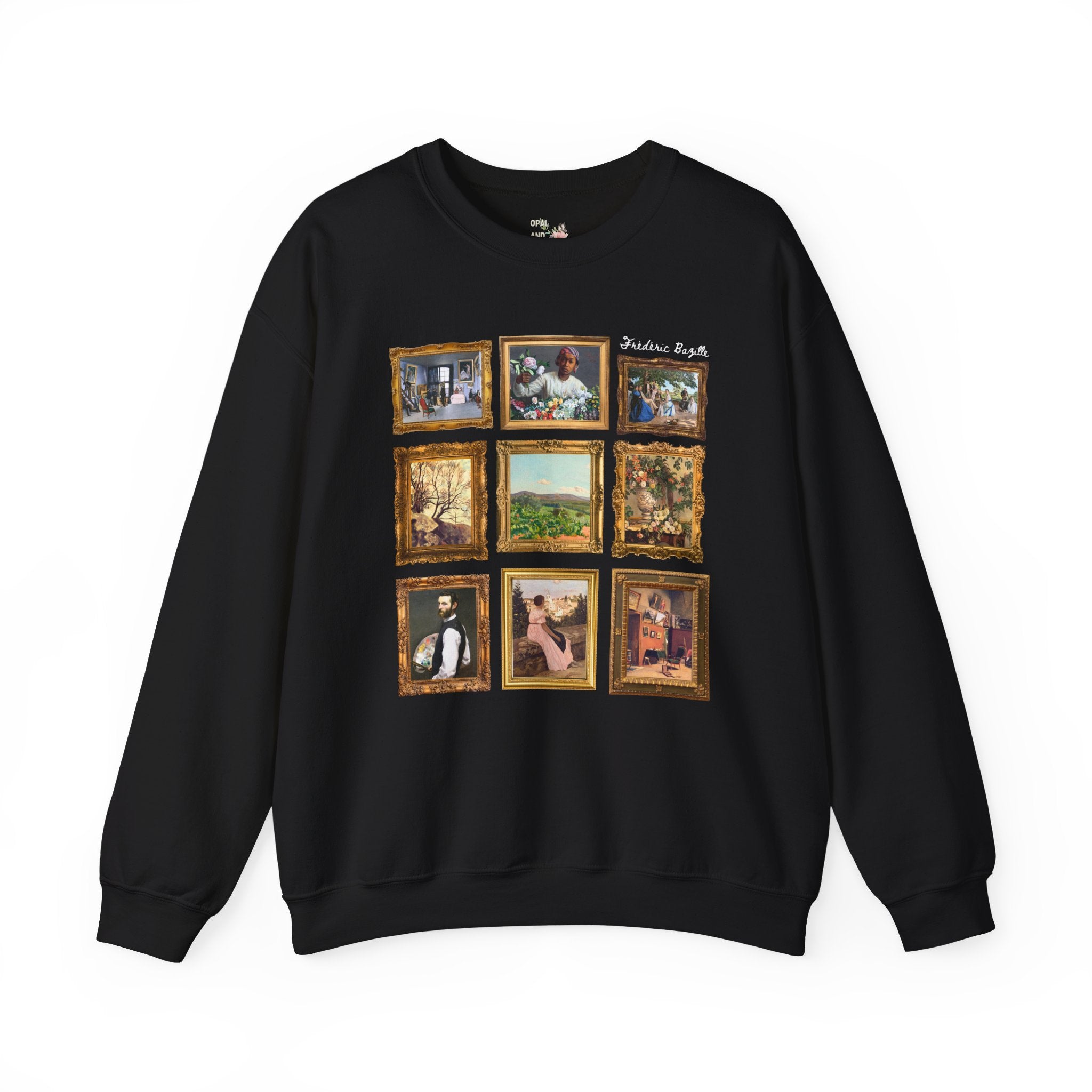 Frédéric Bazille Art History Sweatshirt, Famous Paintings, Classic Art Impressionist Shirt, Humanities Professor, High School Art Teacher - Opal and June