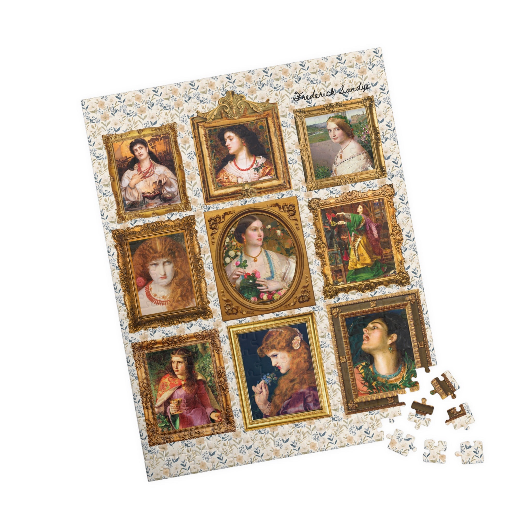 Frederick Sandys Art History Puzzle - Opal and June