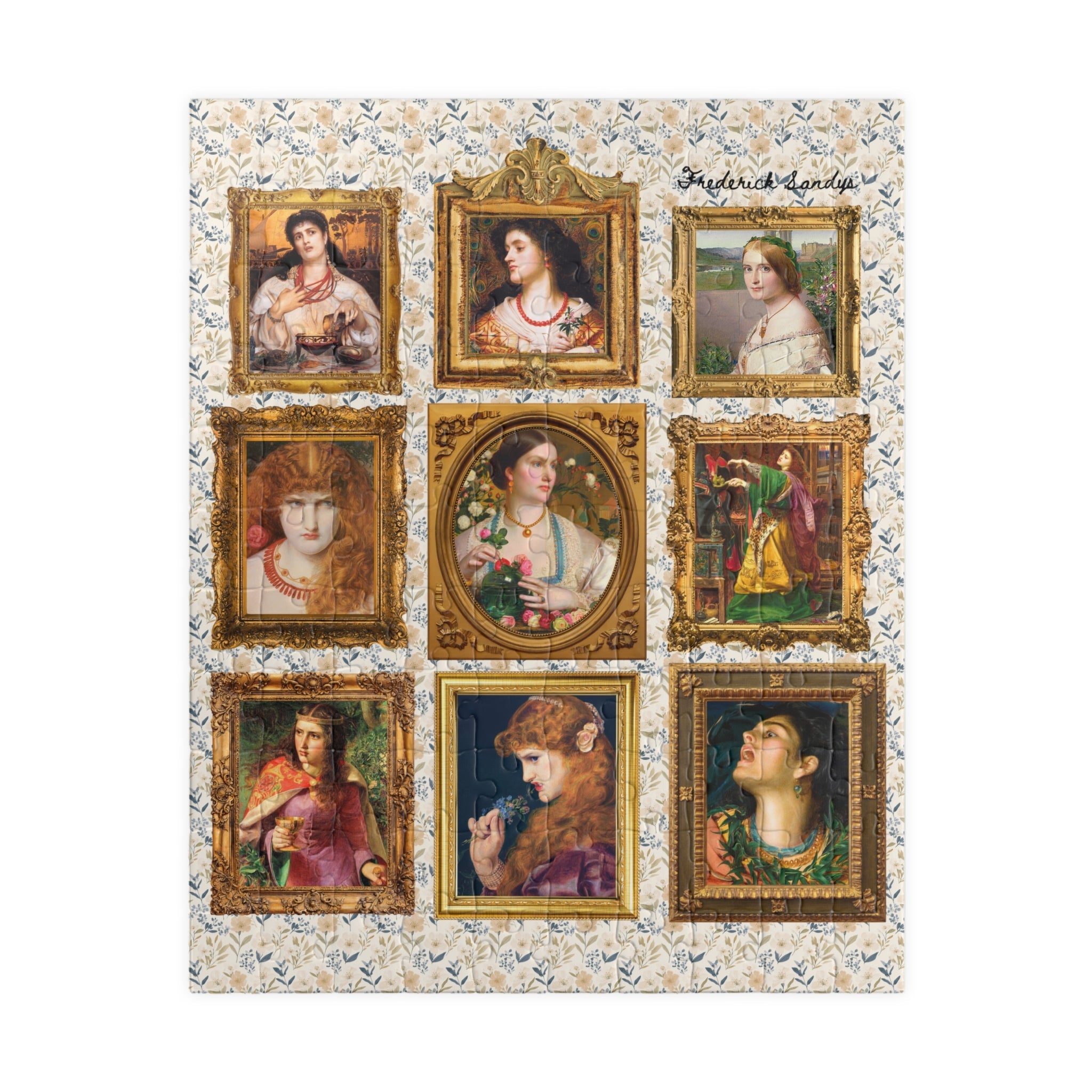 Frederick Sandys Art History Puzzle - Opal and June