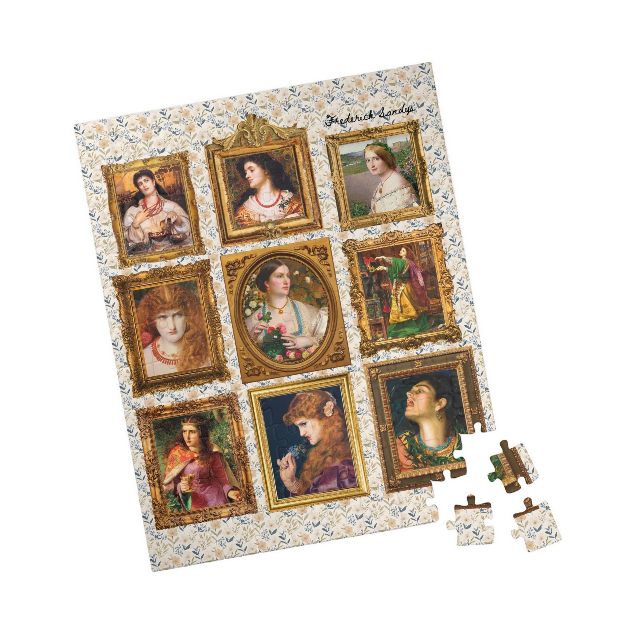 Frederick Sandys Art History Puzzle - Opal and June