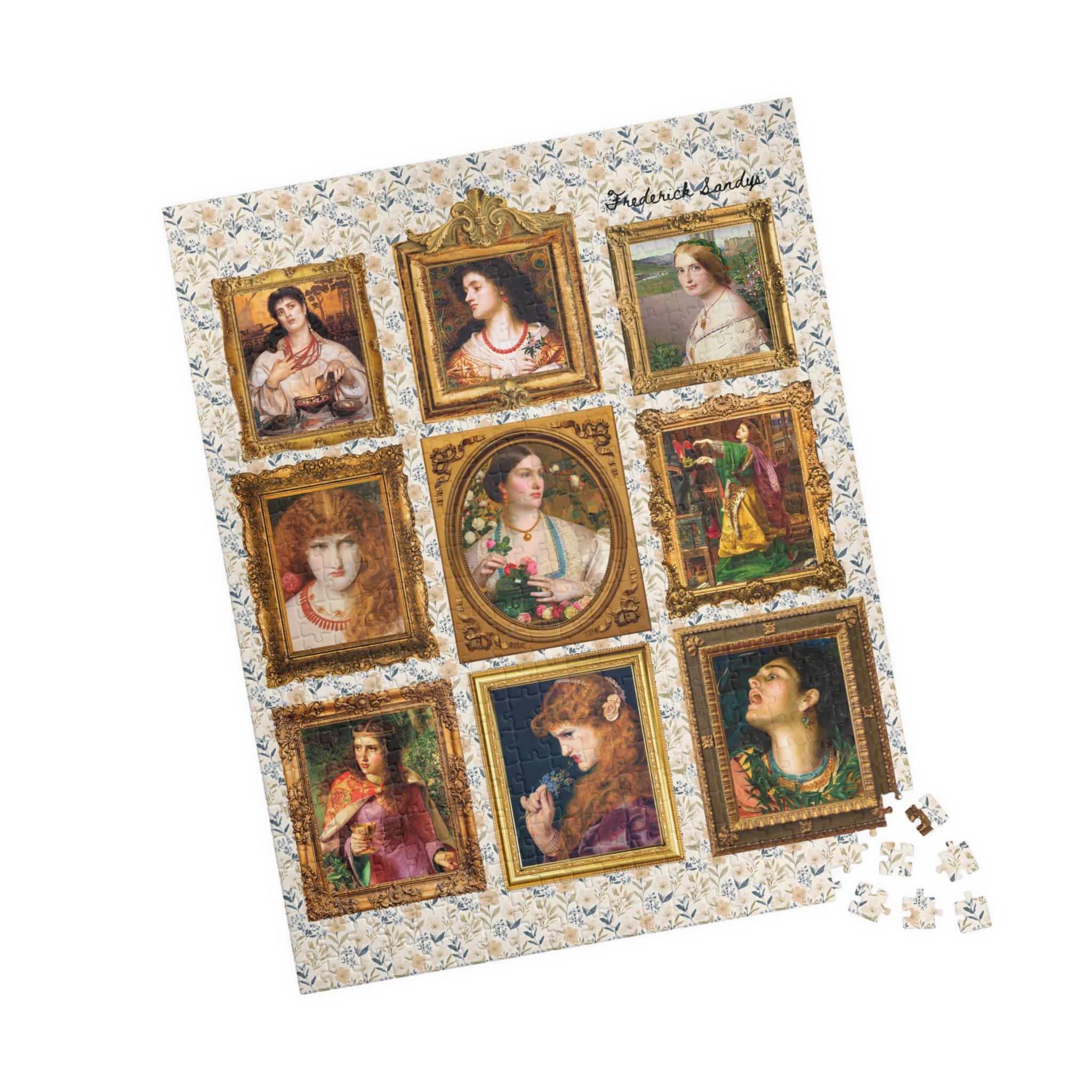 Frederick Sandys Art History Puzzle - Opal and June