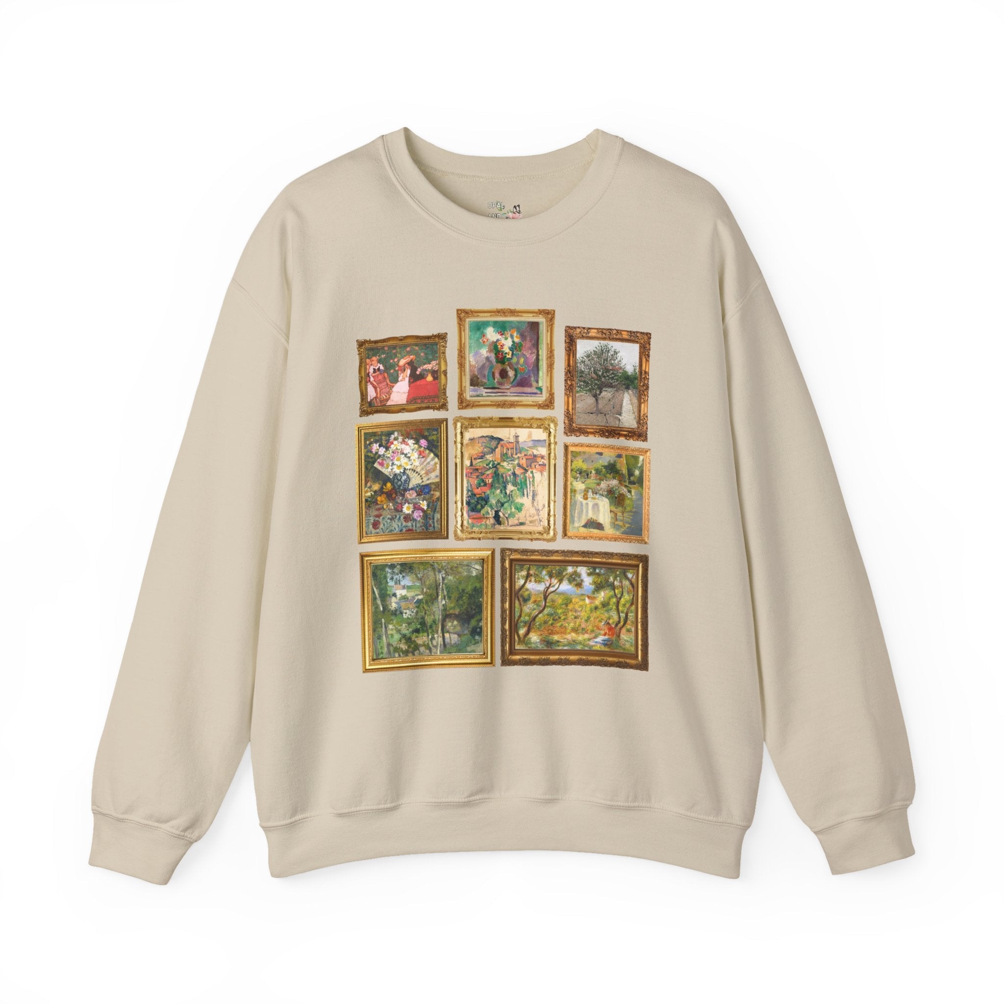 French Moderns Gallery Wall Crewneck Sweatshirt - Opal and June