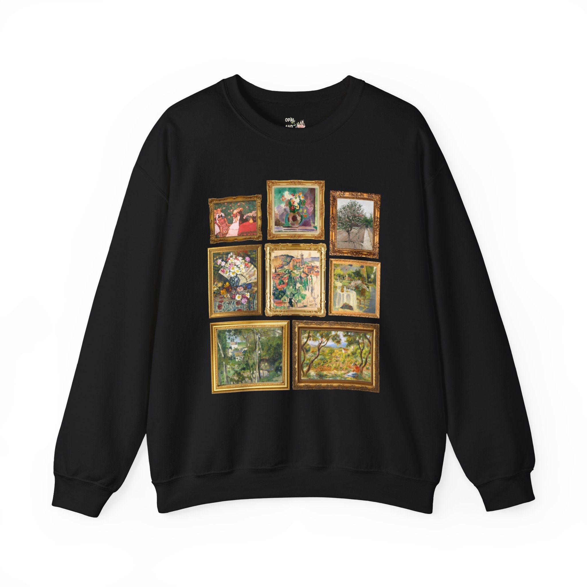 French Moderns Gallery Wall Crewneck Sweatshirt - Opal and June