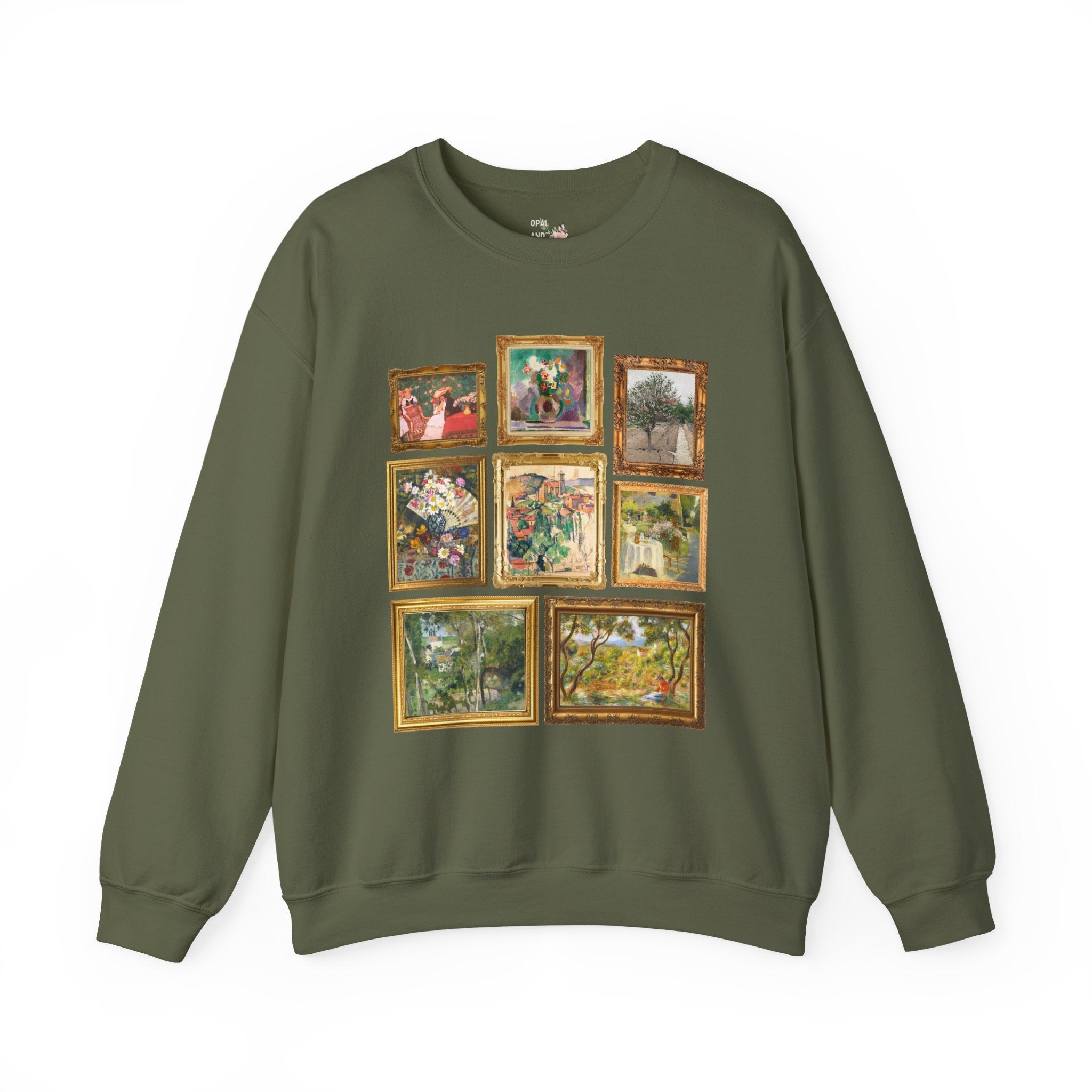 French Moderns Gallery Wall Crewneck Sweatshirt - Opal and June