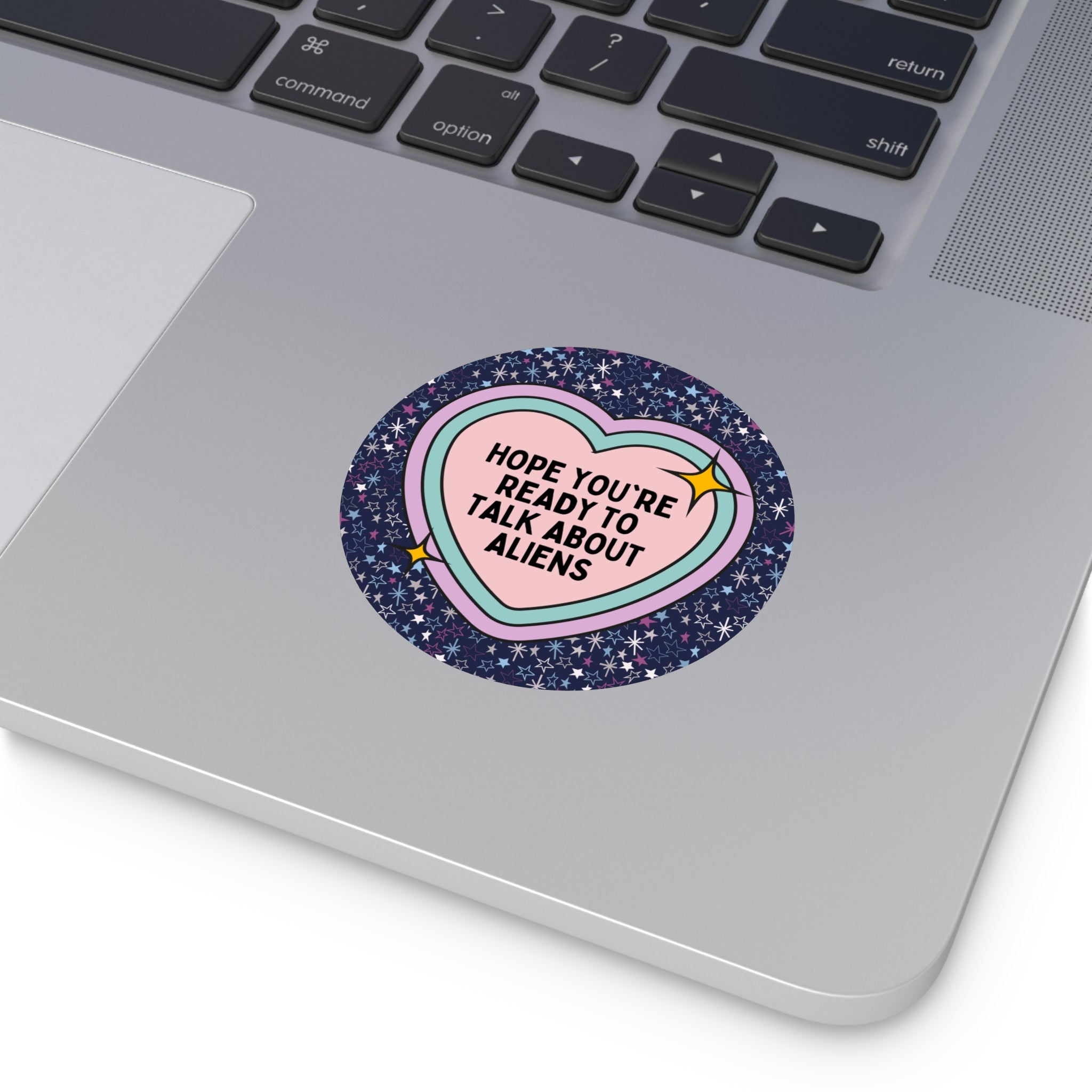 Funny Alien Sticker - Opal and June