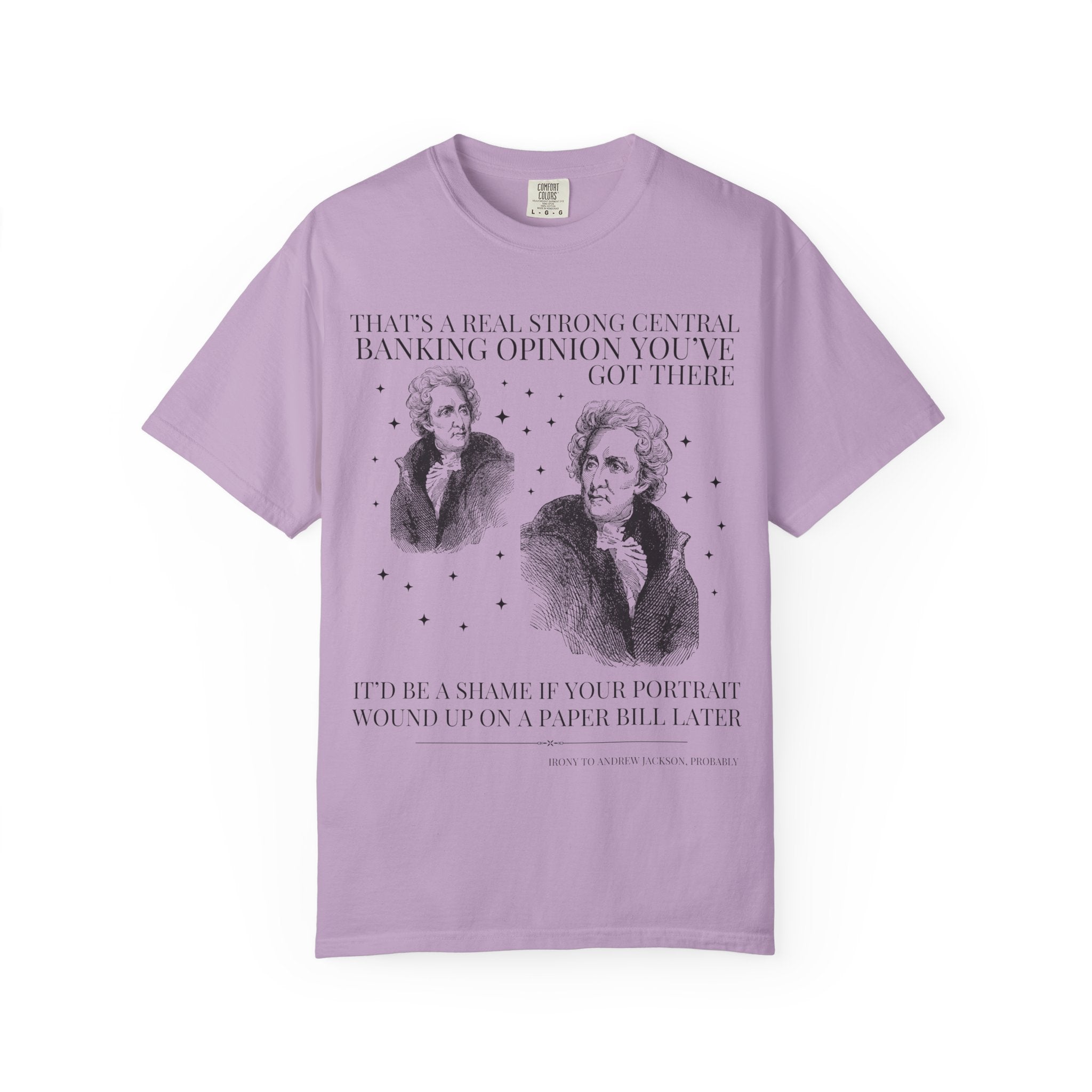 Funny American History Teacher Tee Shirt, Andrew Jackson and Central Banking, 19th Century US History T-Shirt, High School History Teacher - Opal and June