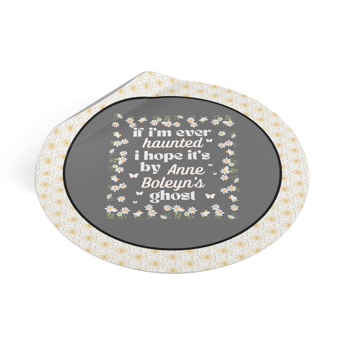 Funny Anne Boleyn History Sticker for Historian Who Loves Spooky History | British History Sticker, Social Studies Teacher, History Major - Opal and June