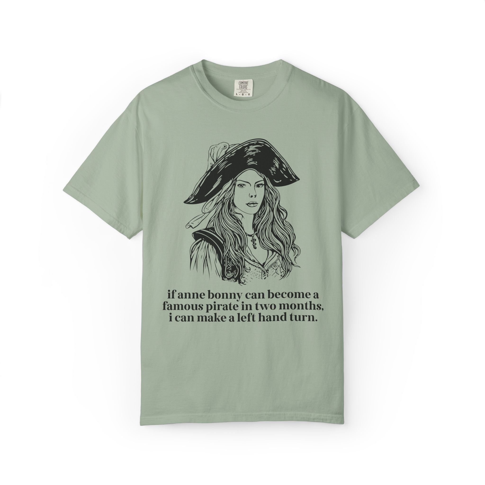 Funny Anxious Driver Gift for Historian Who Loves Anne Bonny and Pirates: I Can Make a Left Hand Turn, Silly 16th Birthday Gift for Driver - Opal and June