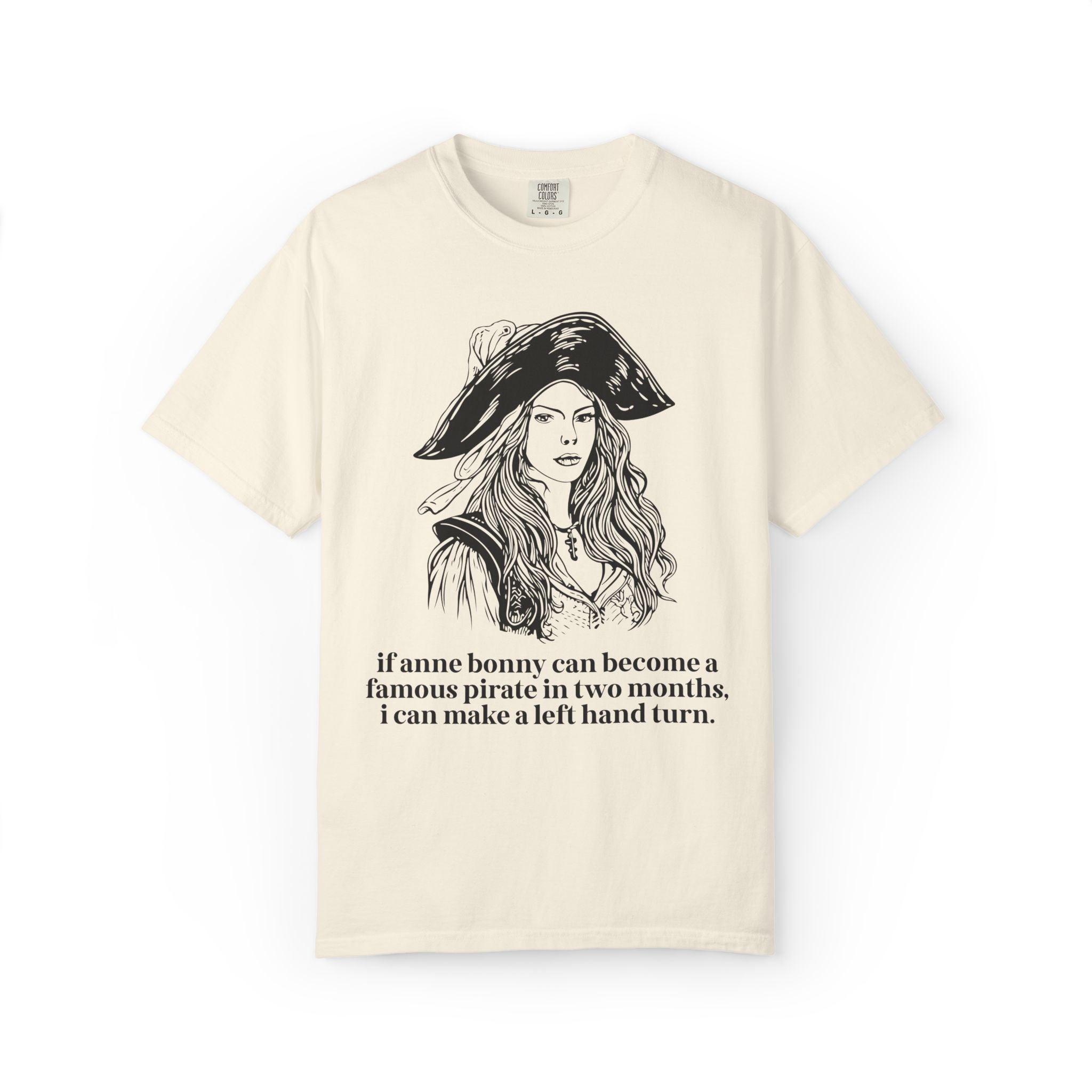 Funny Anxious Driver Gift for Historian Who Loves Anne Bonny and Pirates: I Can Make a Left Hand Turn, Silly 16th Birthday Gift for Driver - Opal and June