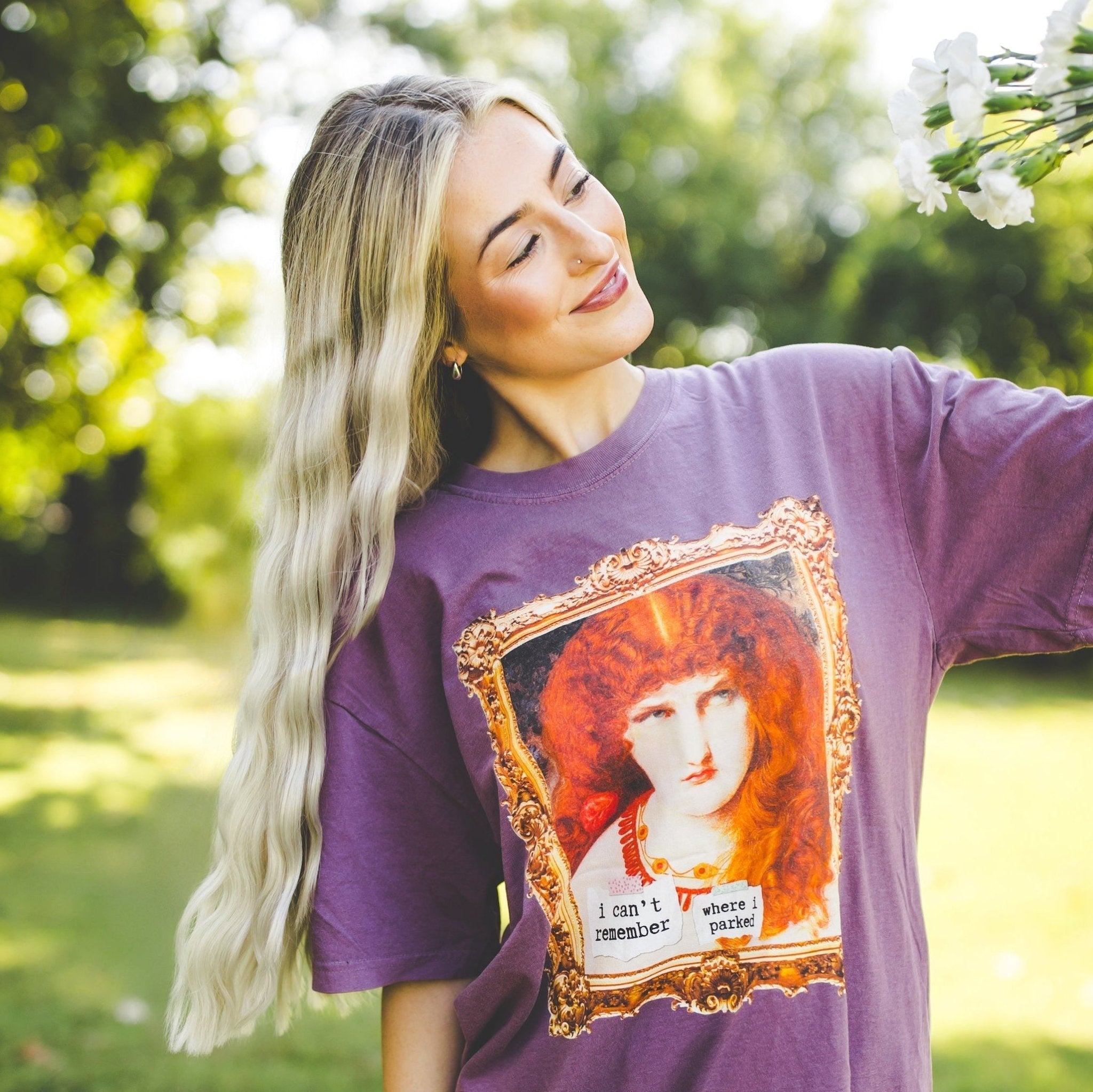 Funny Anxious Driver Tee - Opal and June