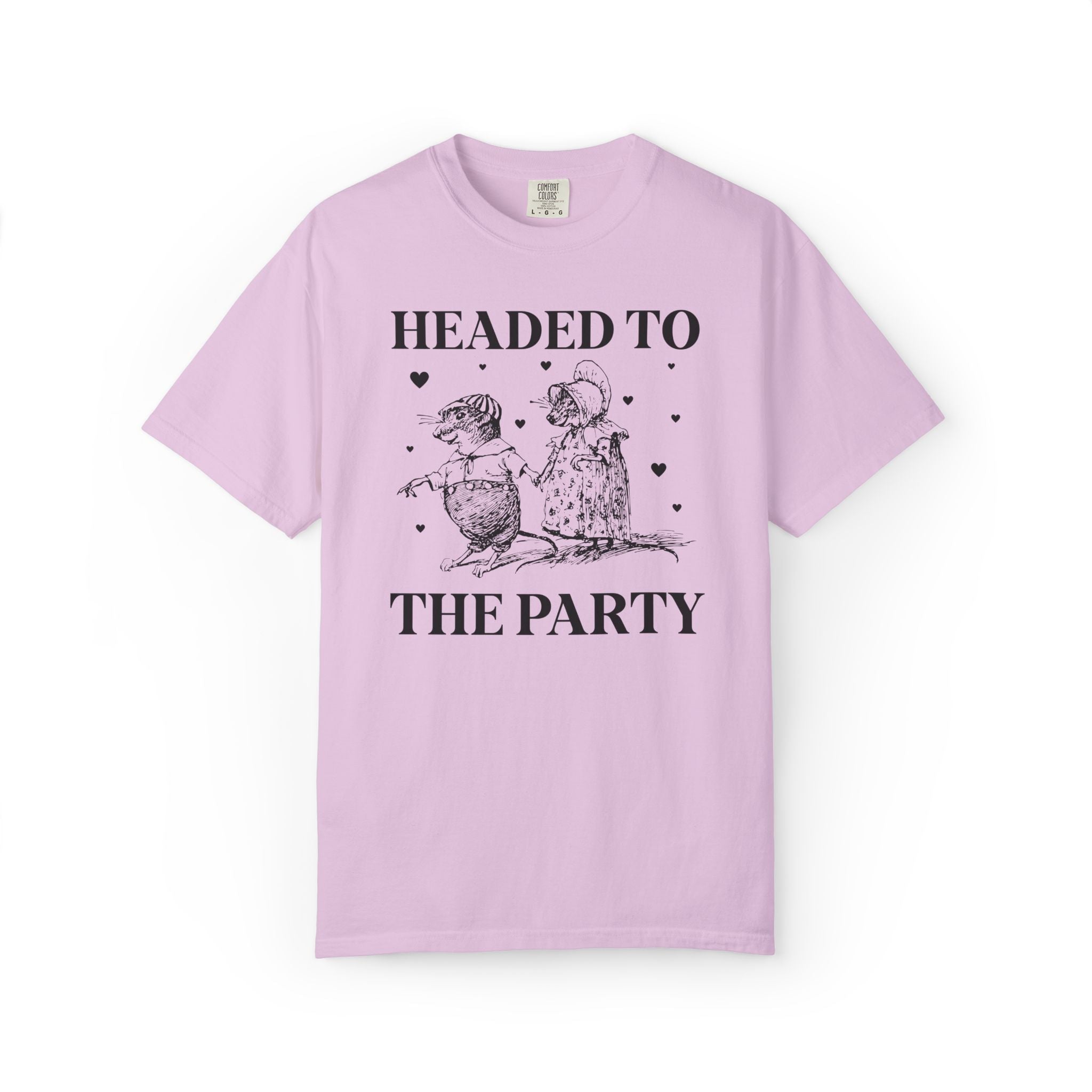 Funny Bachelorette Party or Silly Wedding Weekend Tee Shirt with Cute Kitschy Vibe: Getting Married, Getting a Hangover, Headed to the Party - Opal and June