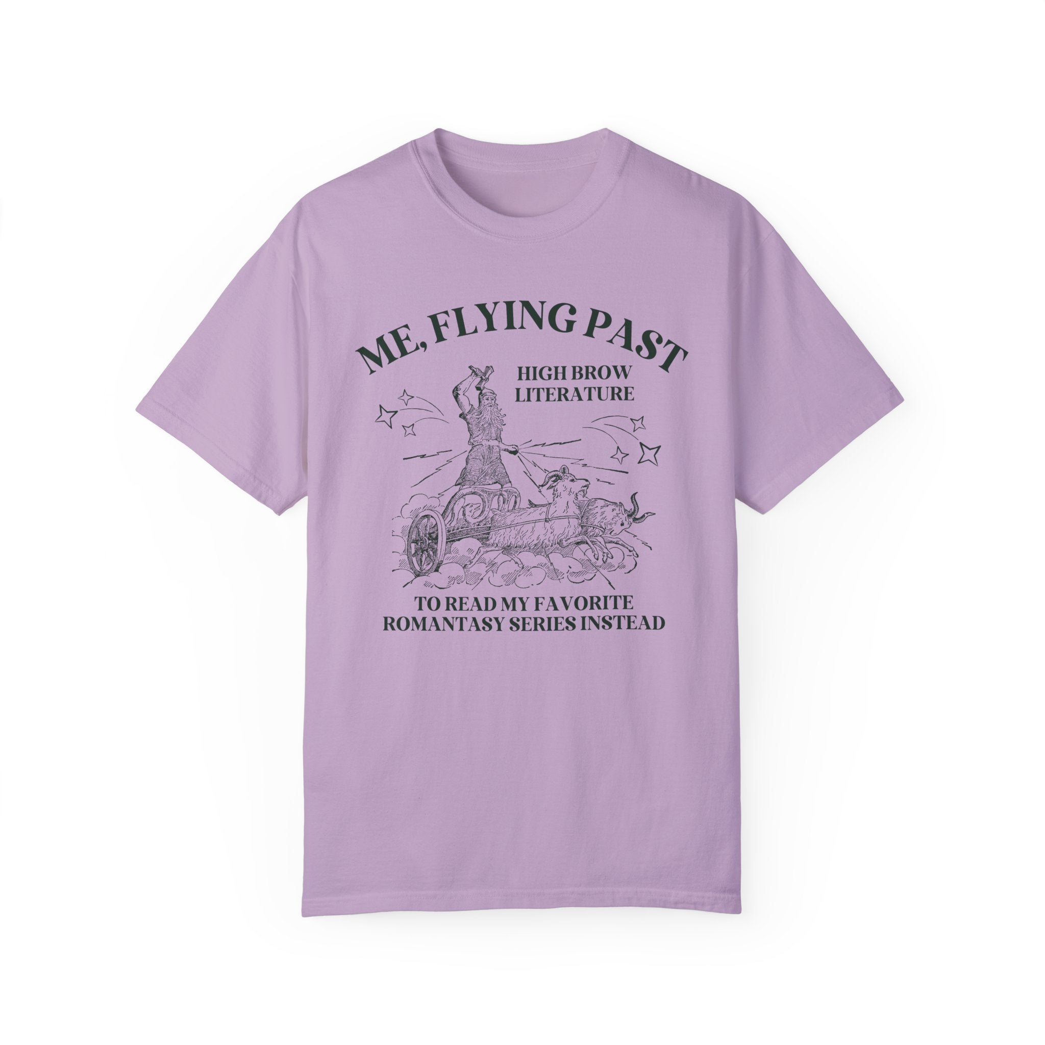 Funny Book Lover Tee Shirt for Bookworm Who Loves Fantasy Romance Novels: Cute Romantasy Tote Bag for Library, Cute Bookish Tee for Writer - Opal and June