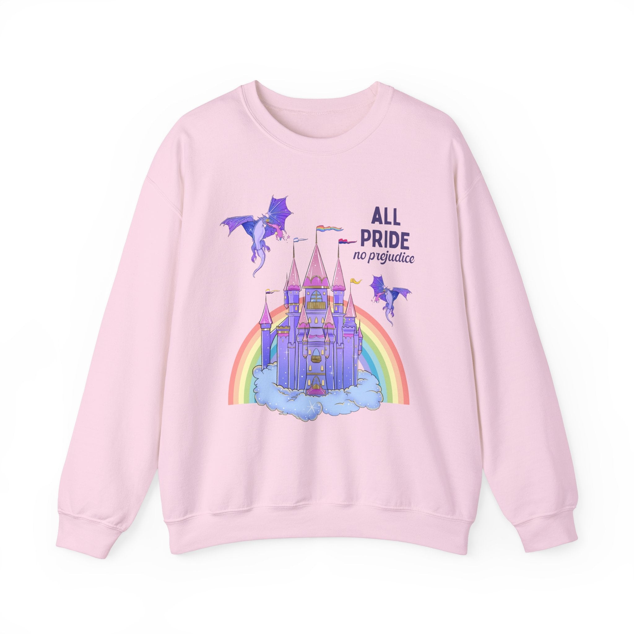 Funny Bookish Sweatshirt with Castle - Opal and June