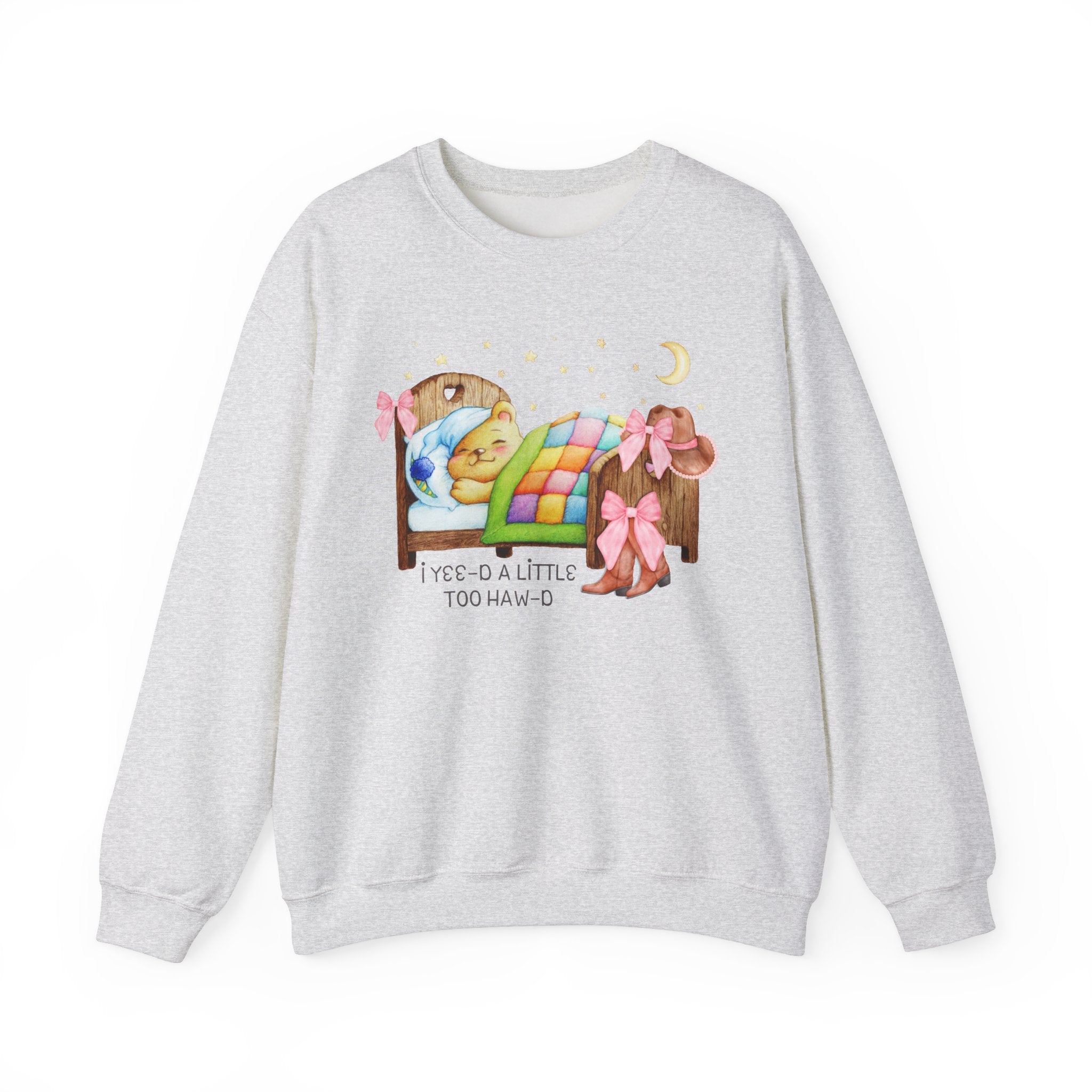 Funny Cottagecore Sleeping Bear Sweatshirt - Opal and June