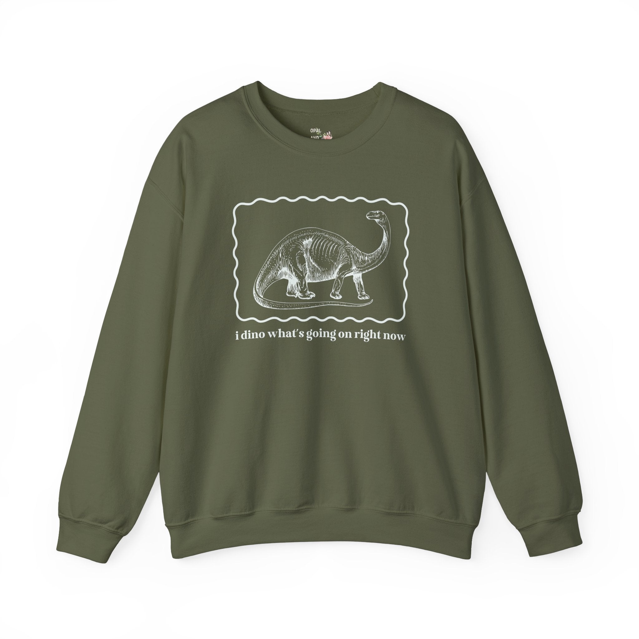 Funny Dinosaur Sweatshirt for Birthday, Funny Saying Shirt for Paleontologist or Science Major, Gift for Geologist or Science Professor - Opal and June