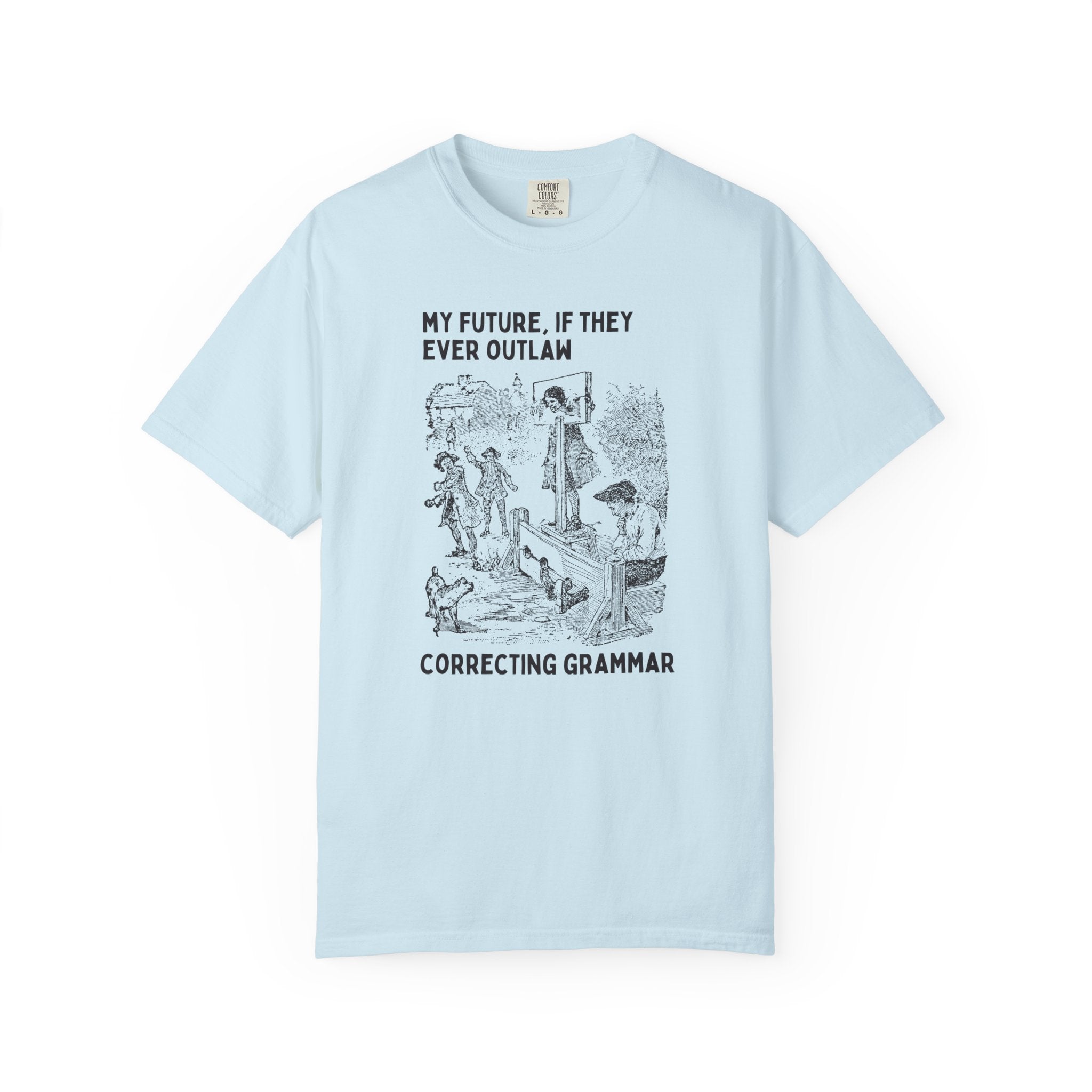 Funny English Teacher or High School ELA Matching Department Tee, Silly 90s Throwback Tee for Writer or Proofreader, Writing Professor Gift - Opal and June