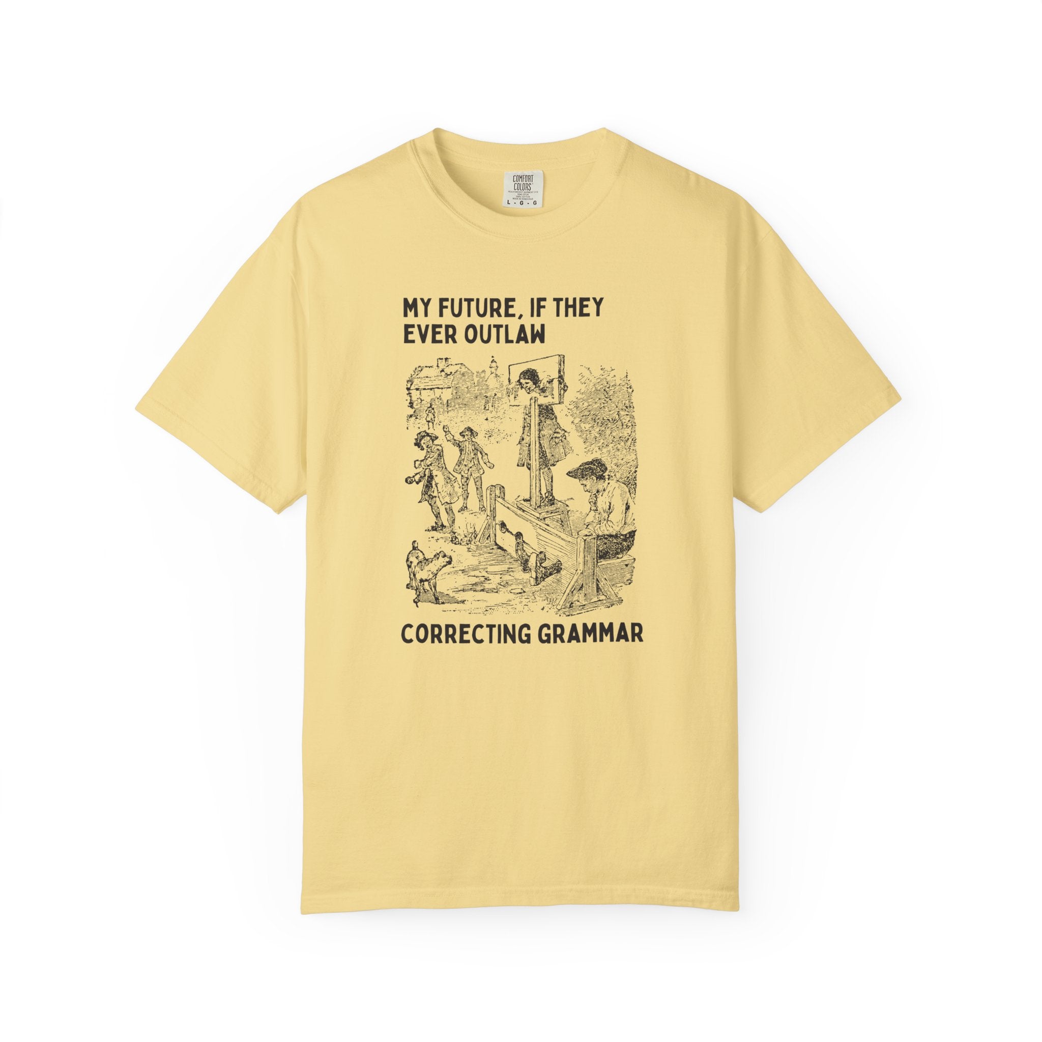 Funny English Teacher or High School ELA Matching Department Tee, Silly 90s Throwback Tee for Writer or Proofreader, Writing Professor Gift - Opal and June
