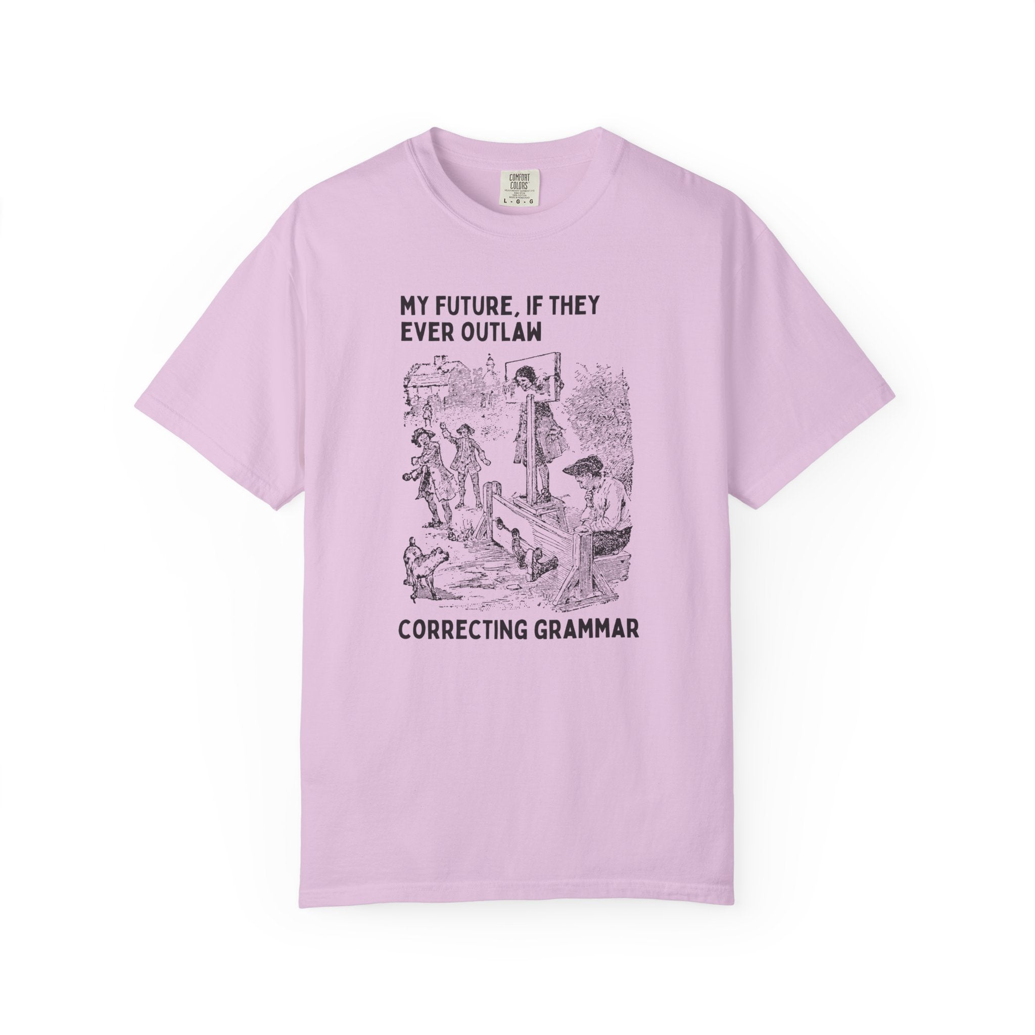 Funny English Teacher or High School ELA Matching Department Tee, Silly 90s Throwback Tee for Writer or Proofreader, Writing Professor Gift - Opal and June
