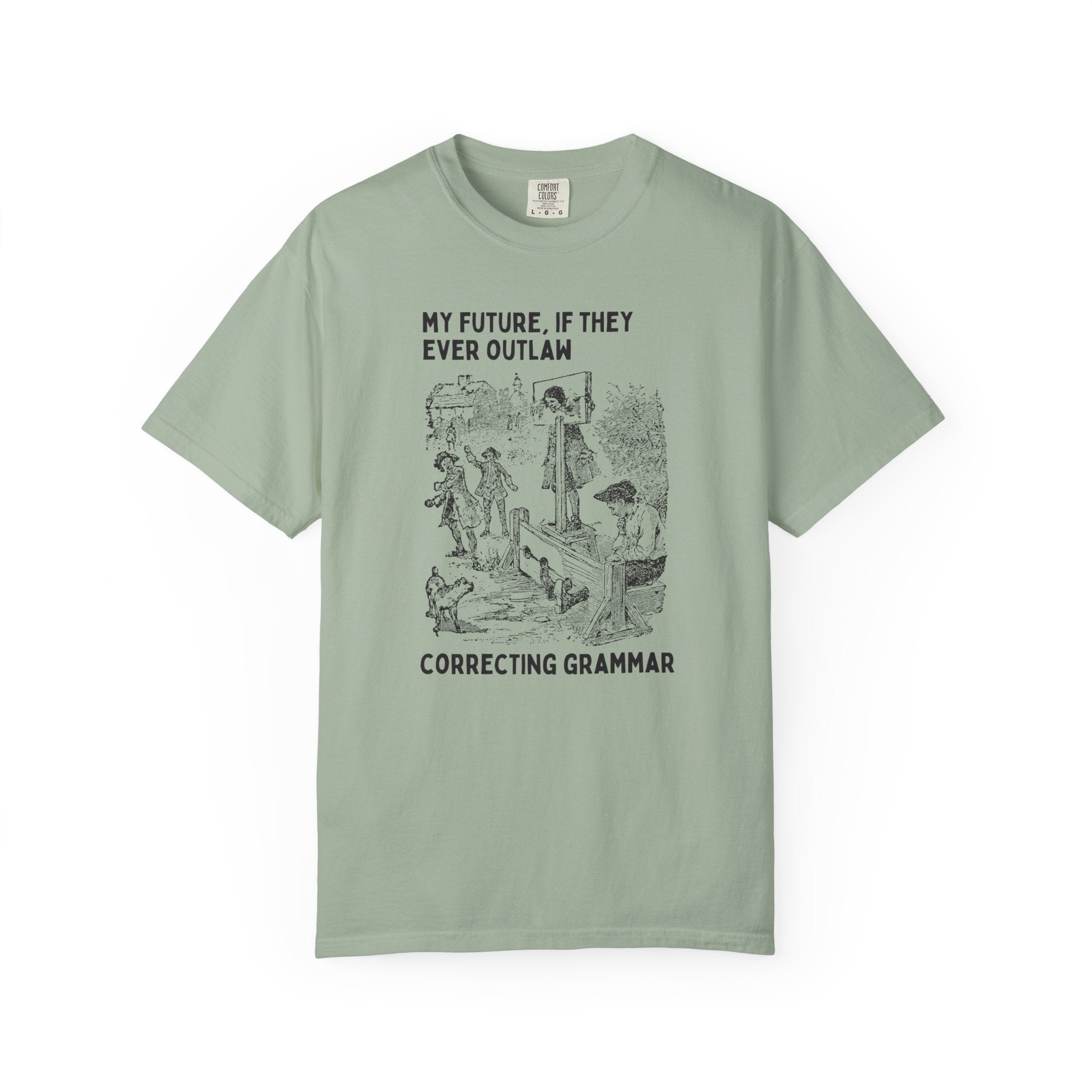 Funny English Teacher or High School ELA Matching Department Tee, Silly 90s Throwback Tee for Writer or Proofreader, Writing Professor Gift - Opal and June
